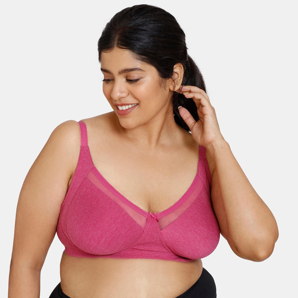 Zivame Bra with Hook and Eye Closure-women-clothing-lingerie-bras-image-1