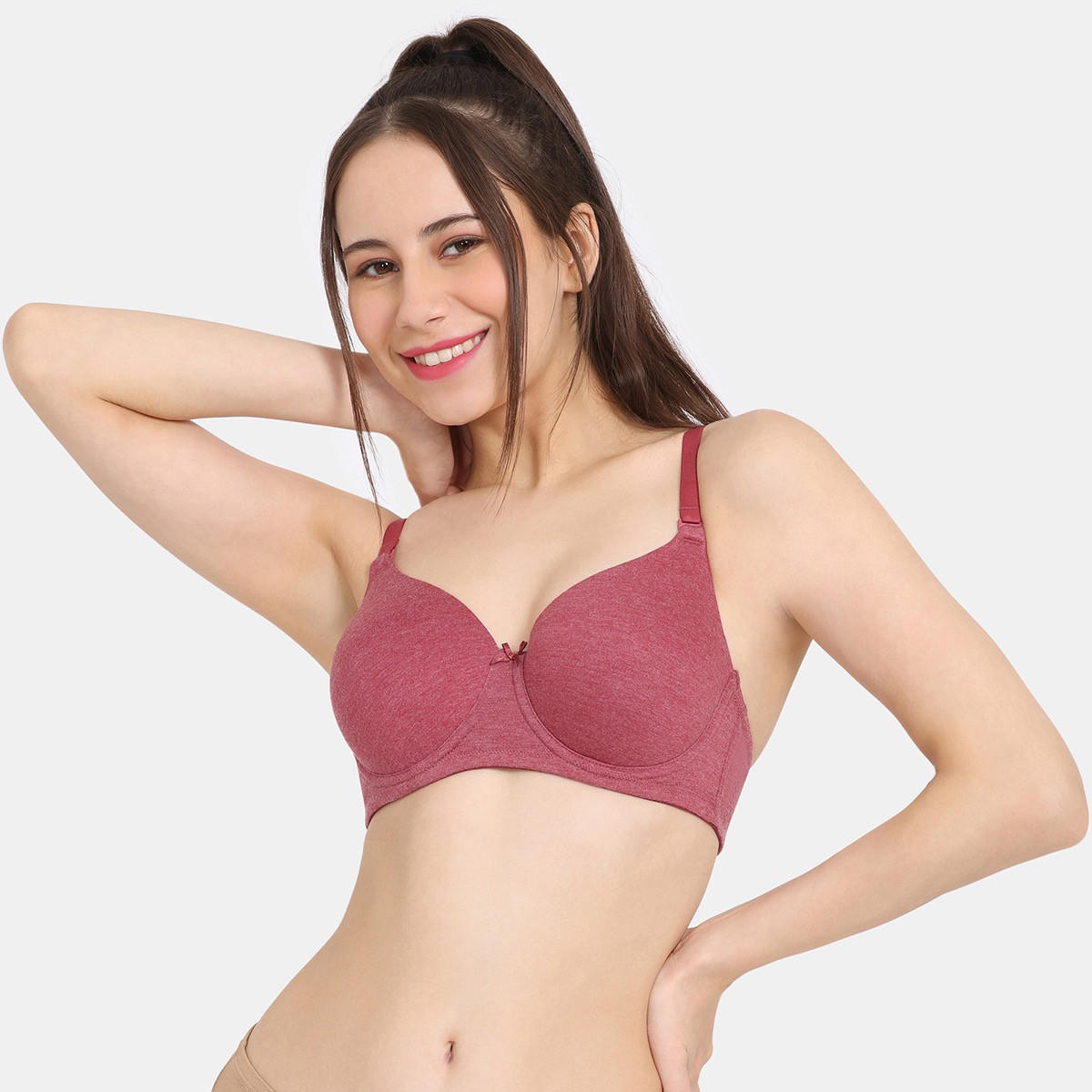صدريّة مبطنة بسلك ومشبك إغلاق من زيفامي-women-clothing-lingerie-bras-image-9