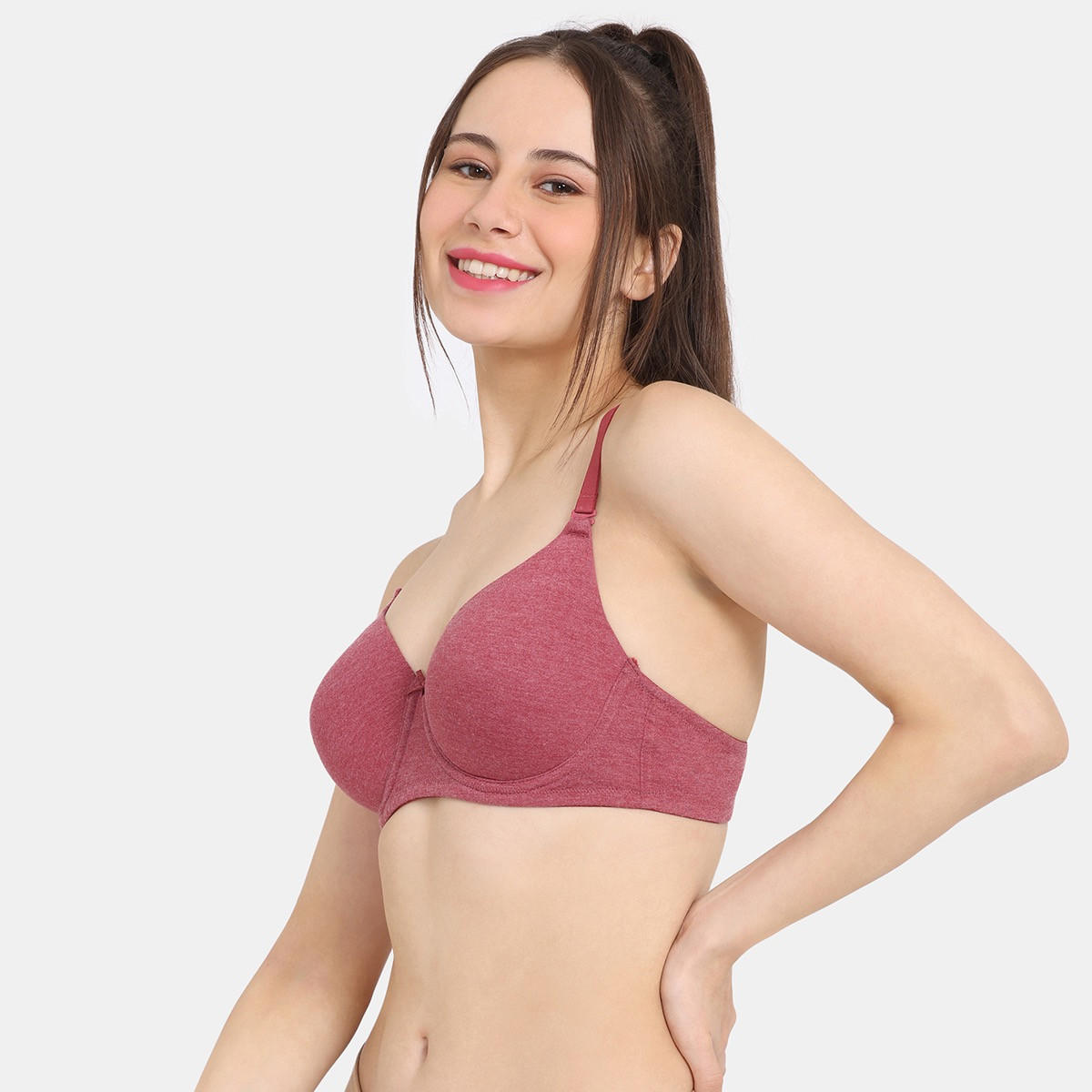 صدريّة مبطنة بسلك ومشبك إغلاق من زيفامي-women-clothing-lingerie-bras-image-11