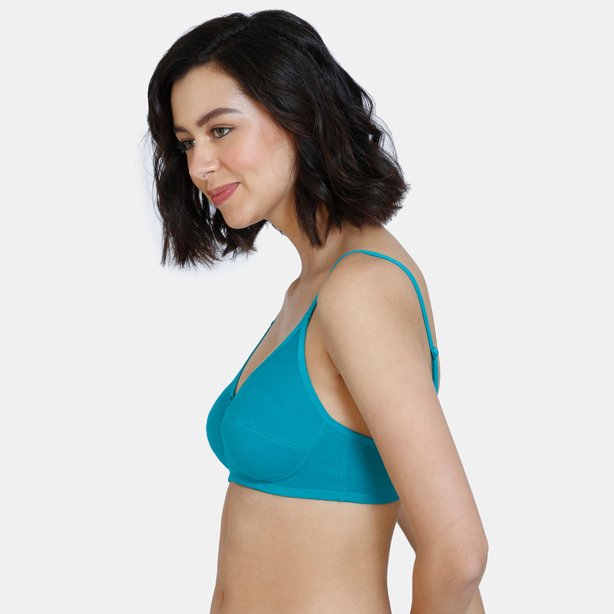 صدريّة تيشيرت غير مبطّنة بخطاف إغلاق من زيفامي-women-clothing-lingerie-bras-image-3