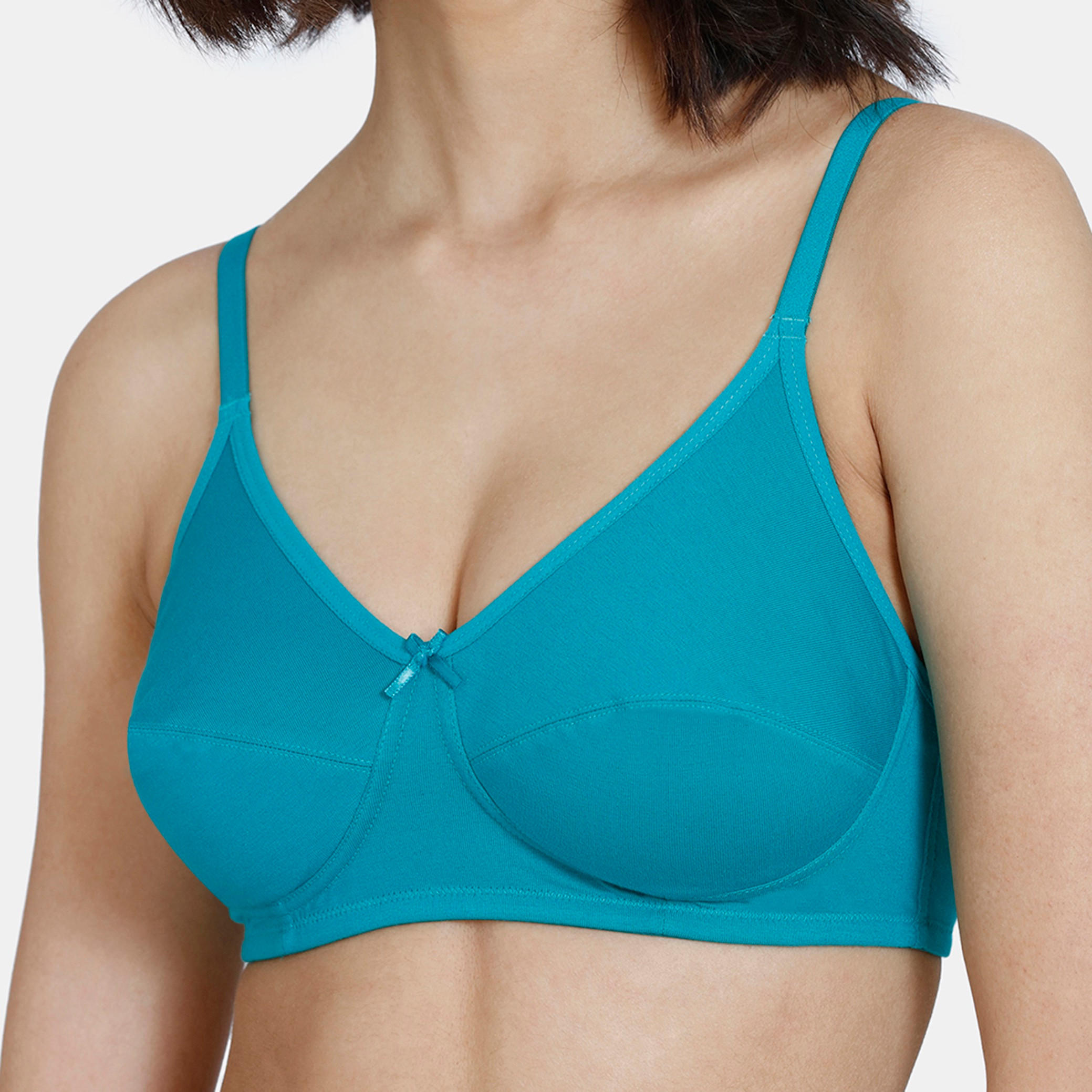 صدريّة تيشيرت غير مبطّنة بخطاف إغلاق من زيفامي-women-clothing-lingerie-bras-image-4