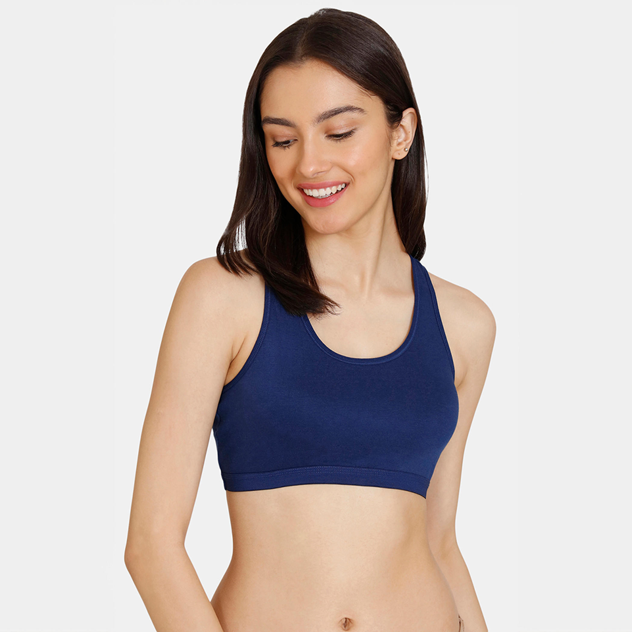 Set of 2 - Zivame Non-Padded Non-Wired Teen Bra with Racerback-women-clothing-lingerie-bras-image-25