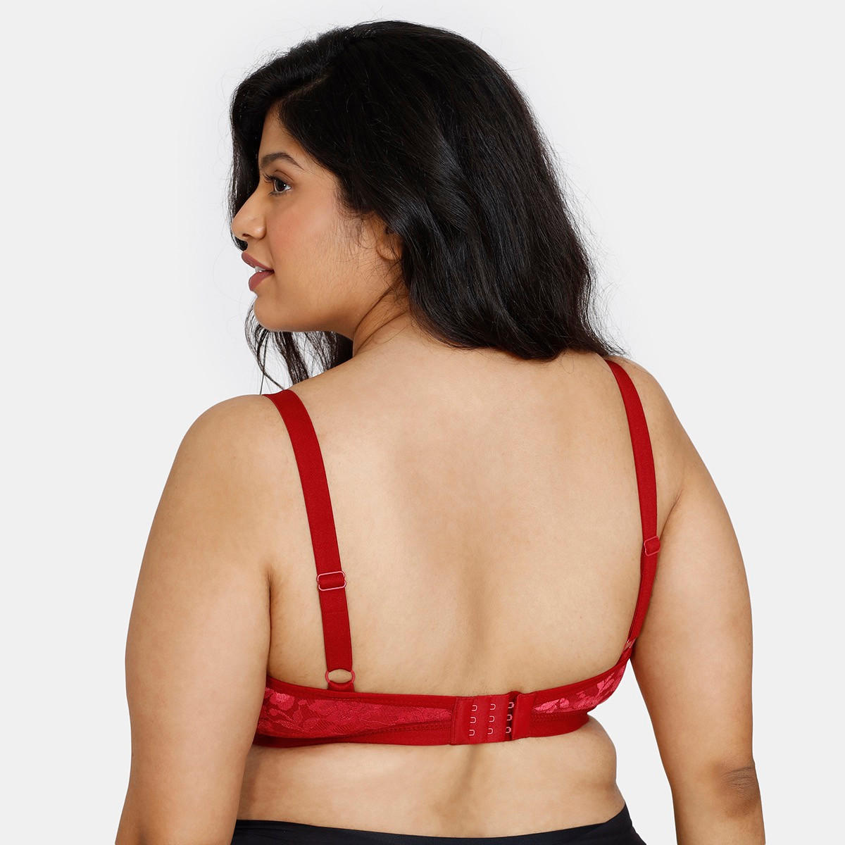 Zivame Non-Wired Non-Padded Support Bra with Hook and Eye Closure-women-clothing-lingerie-bras-image-2