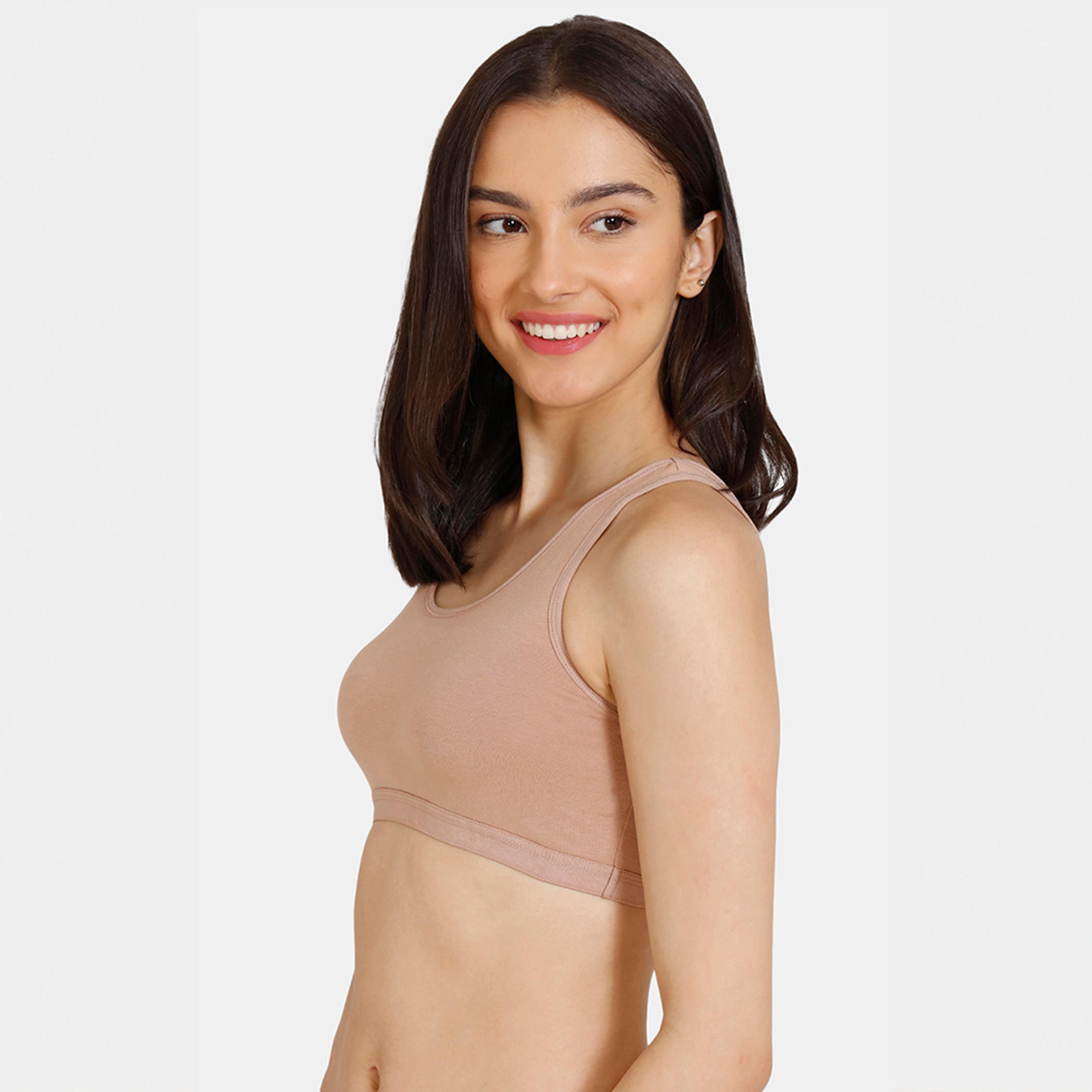 صدرية رياضية بياقة مستديرة من زيفامي - طقم من قطعتين-women-clothing-lingerie-bras-image-30
