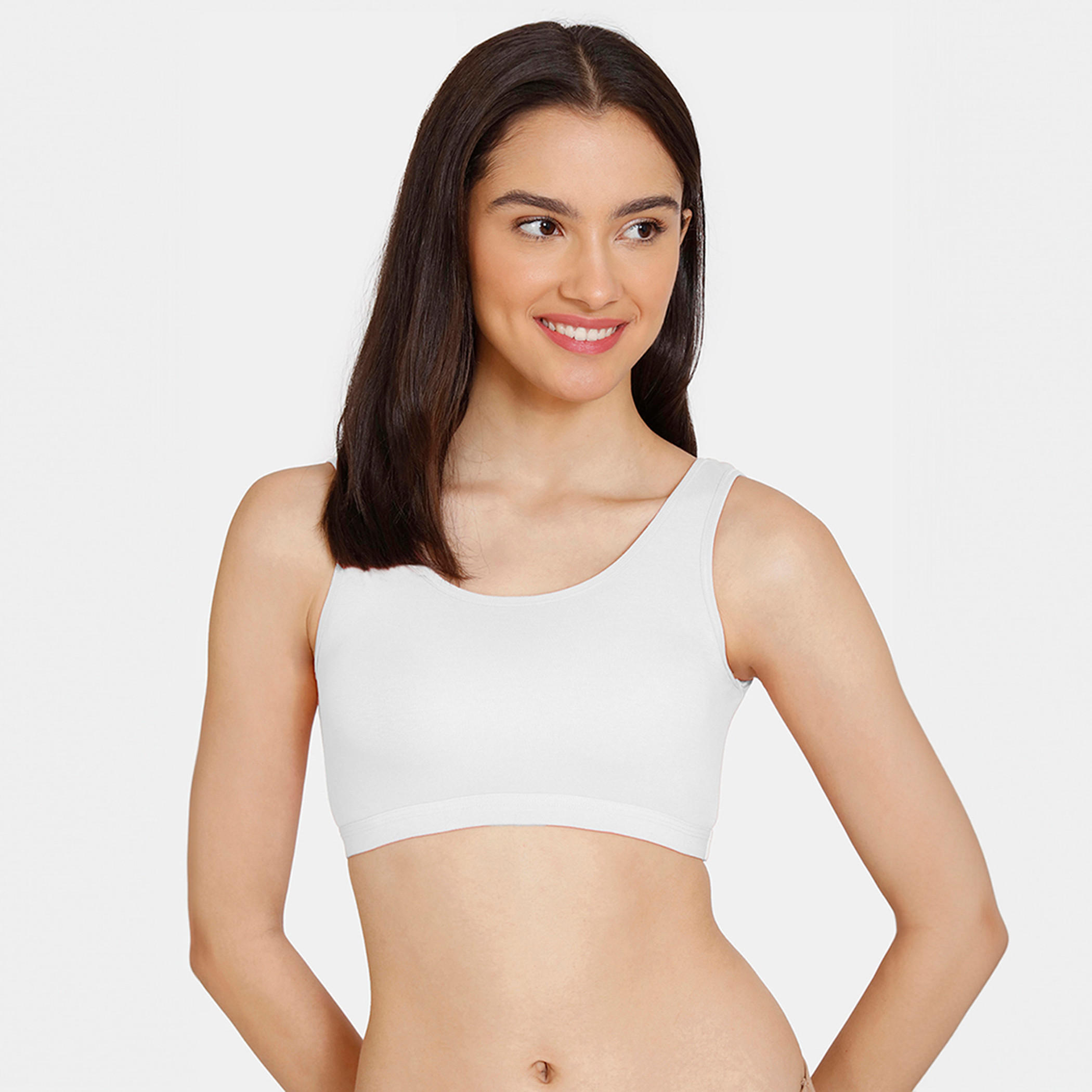 صدرية رياضية بياقة مستديرة من زيفامي - طقم من قطعتين-women-clothing-lingerie-bras-image-11