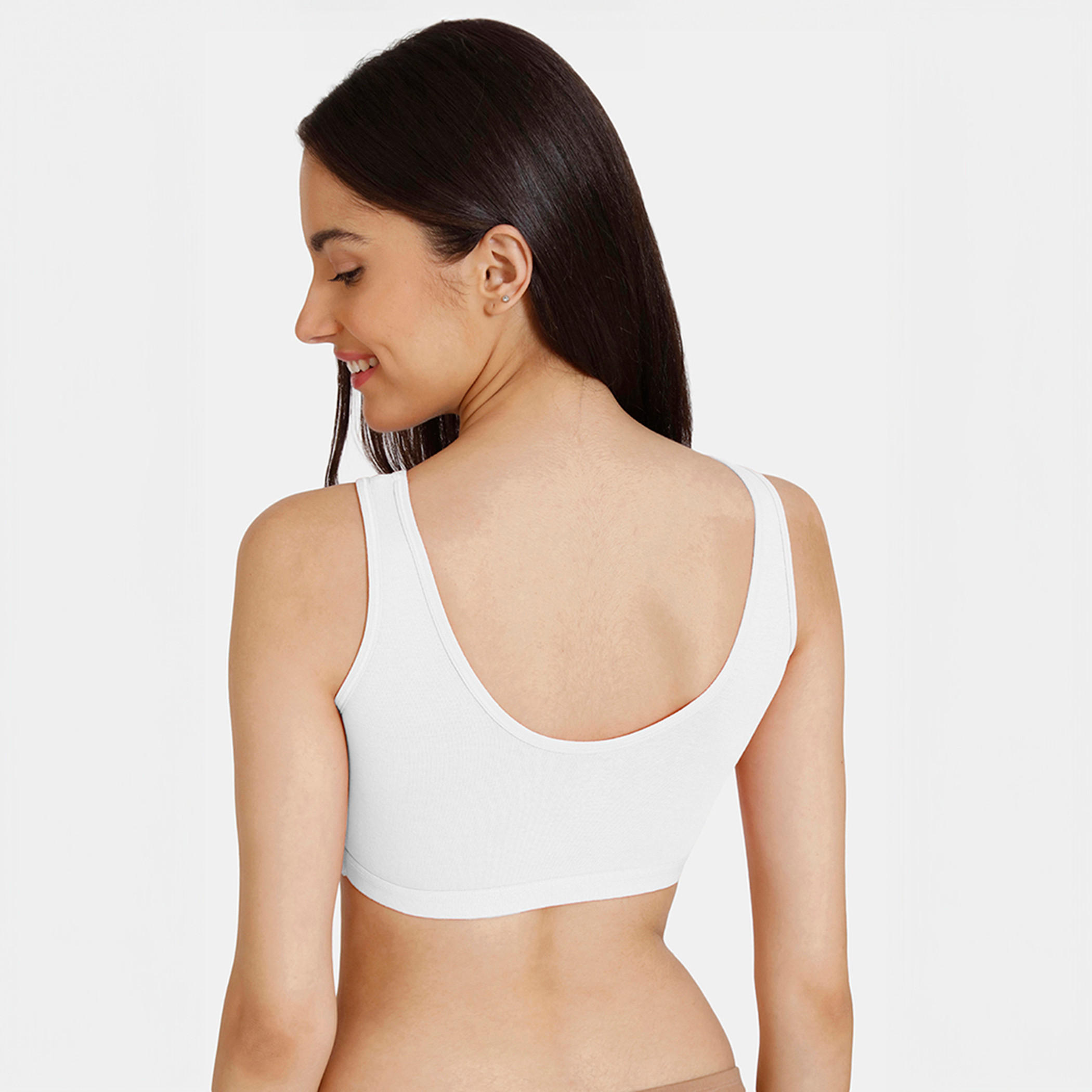 صدرية رياضية بياقة مستديرة من زيفامي - طقم من قطعتين-women-clothing-lingerie-bras-image-12