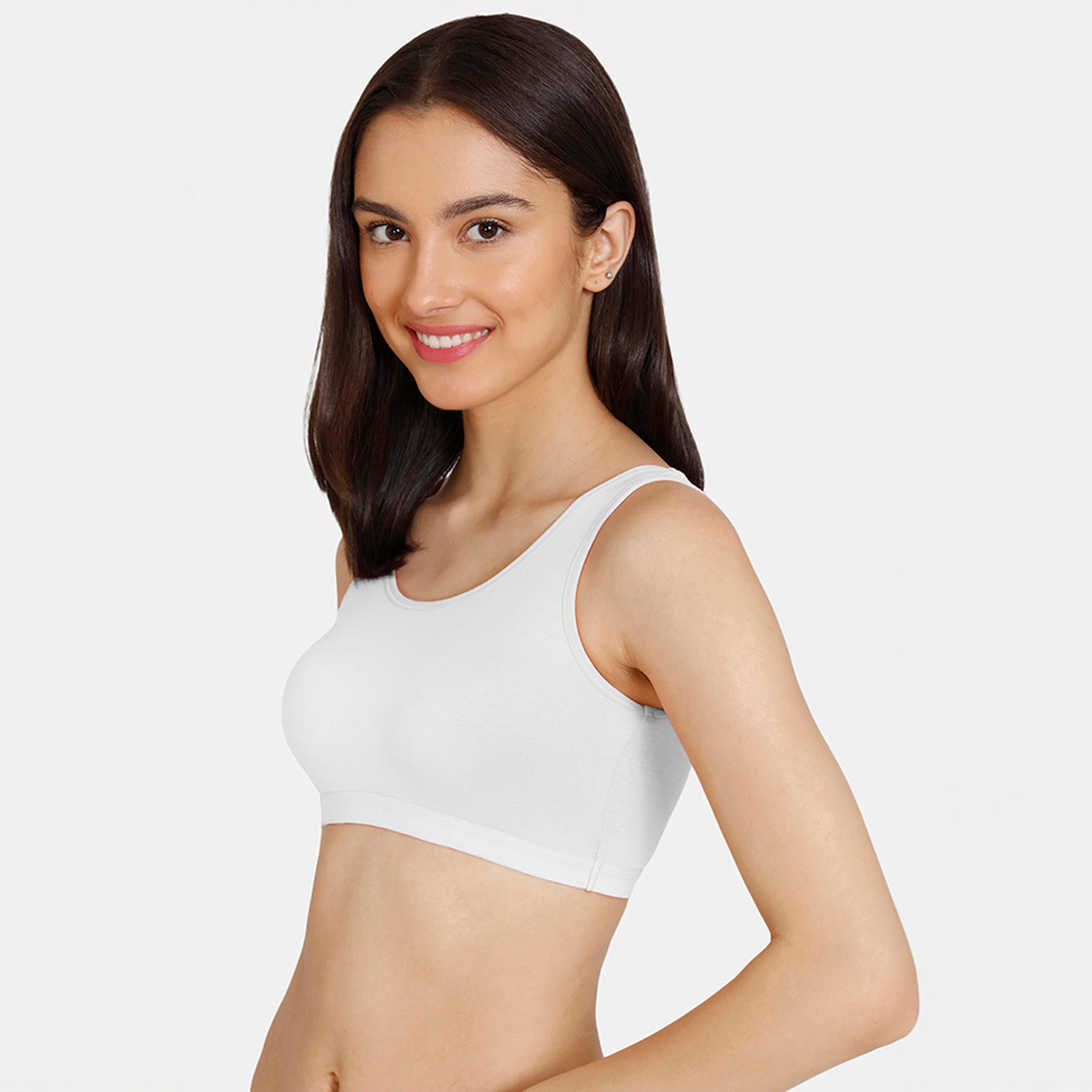 صدرية رياضية بياقة مستديرة من زيفامي - طقم من قطعتين-women-clothing-lingerie-bras-image-13