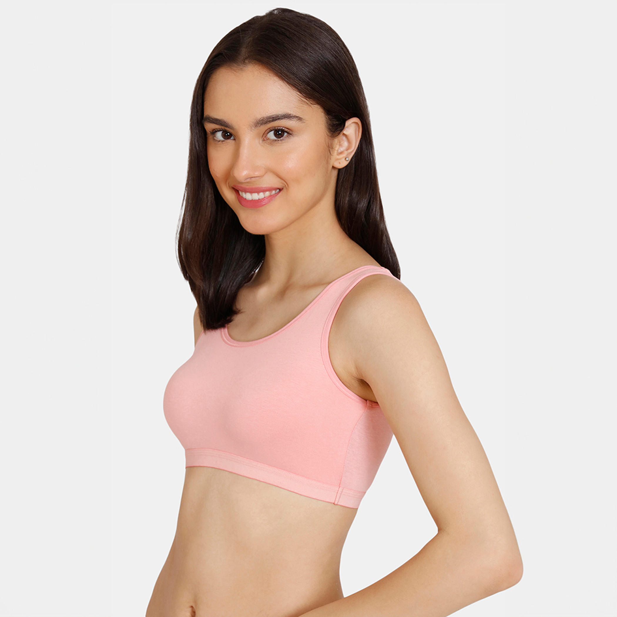 صدرية رياضية بياقة مستديرة من زيفامي - طقم من قطعتين-women-clothing-lingerie-bras-image-21