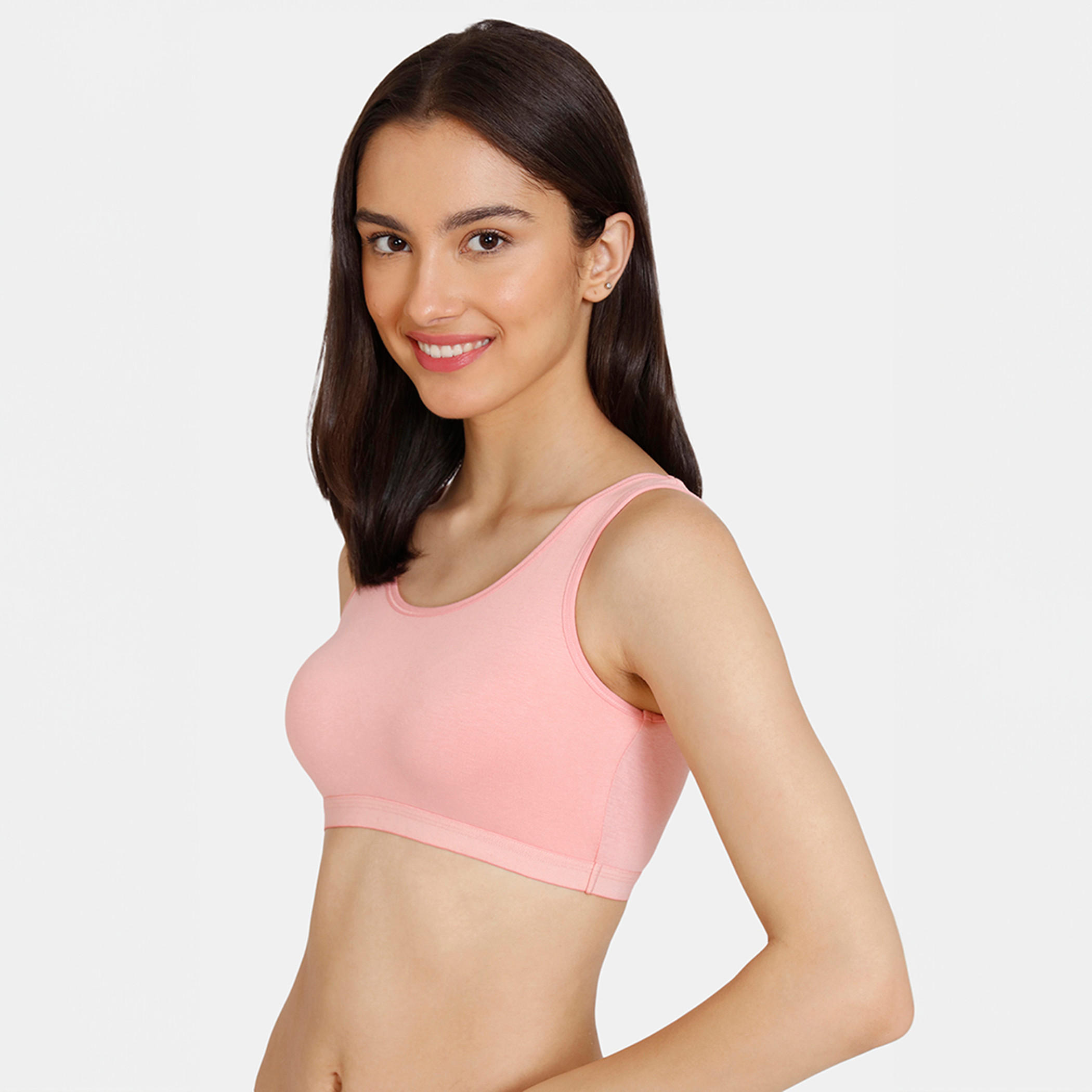 صدرية رياضية بياقة مستديرة من زيفامي - طقم من قطعتين-women-clothing-lingerie-bras-image-25