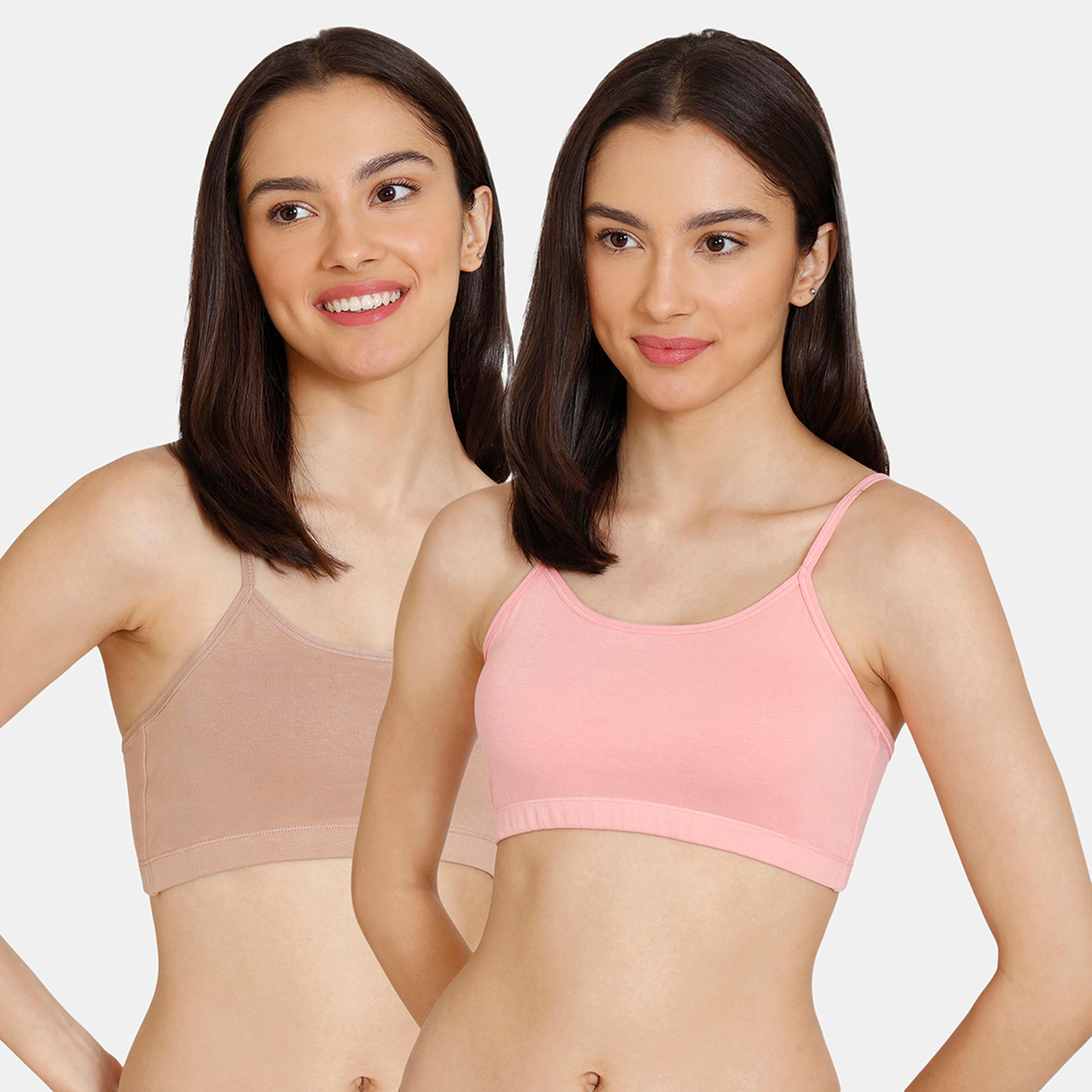 صدرية غير مبطنة دون أسلاك من زيفامي - طقم من قطعتين-women-clothing-lingerie-bras-image-10