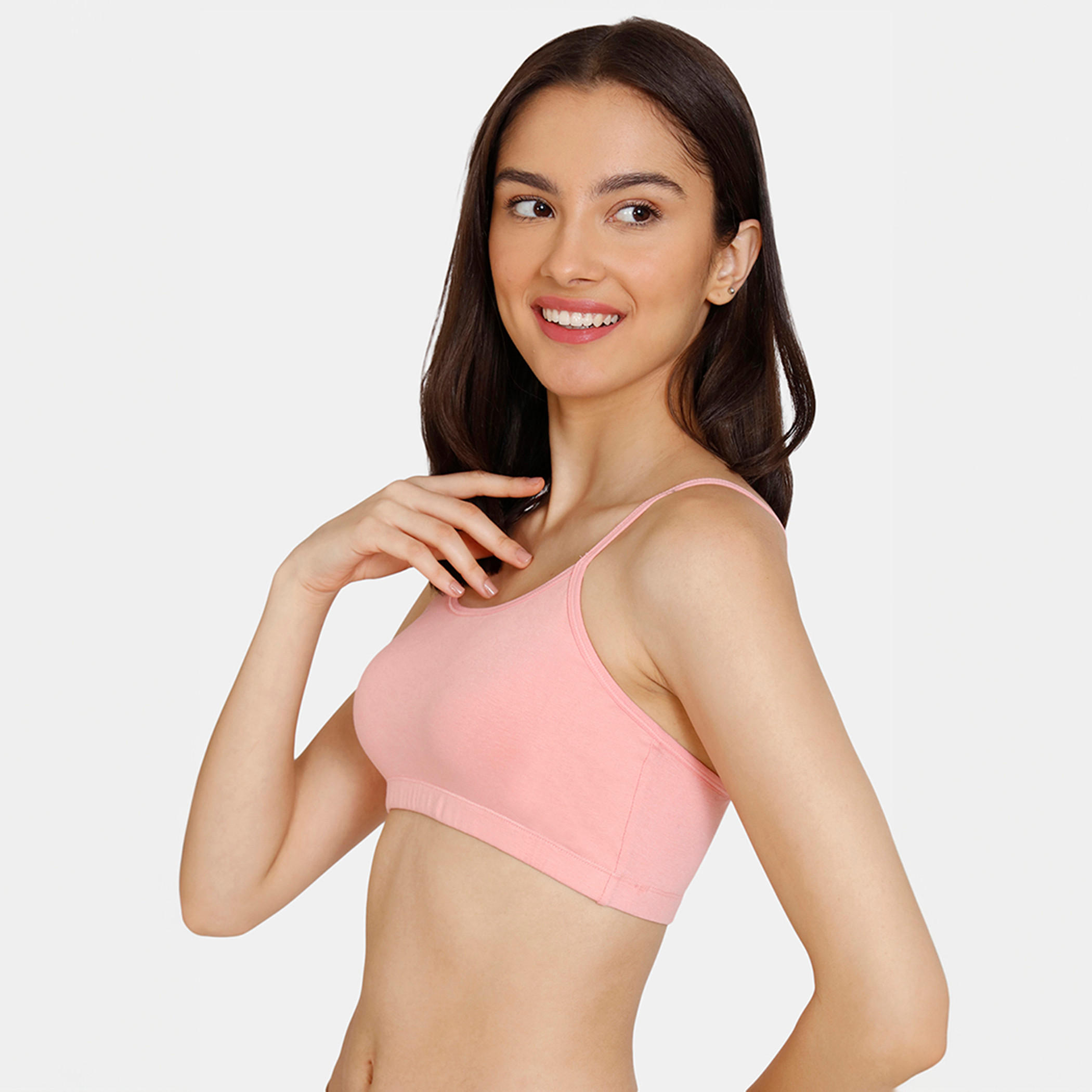 صدرية غير مبطنة دون أسلاك من زيفامي - طقم من قطعتين-women-clothing-lingerie-bras-image-12