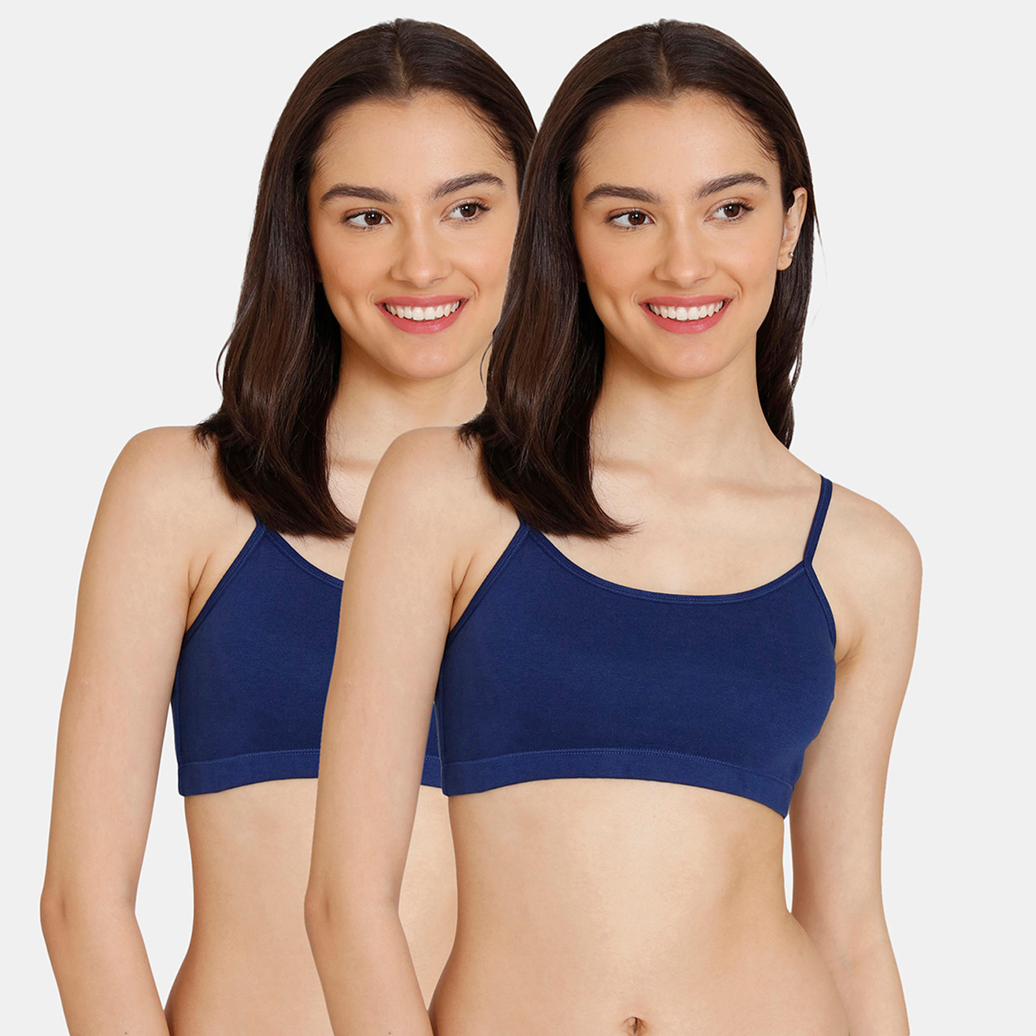 صدرية غير مبطنة دون أسلاك من زيفامي - طقم من قطعتين-women-clothing-lingerie-bras-image-19