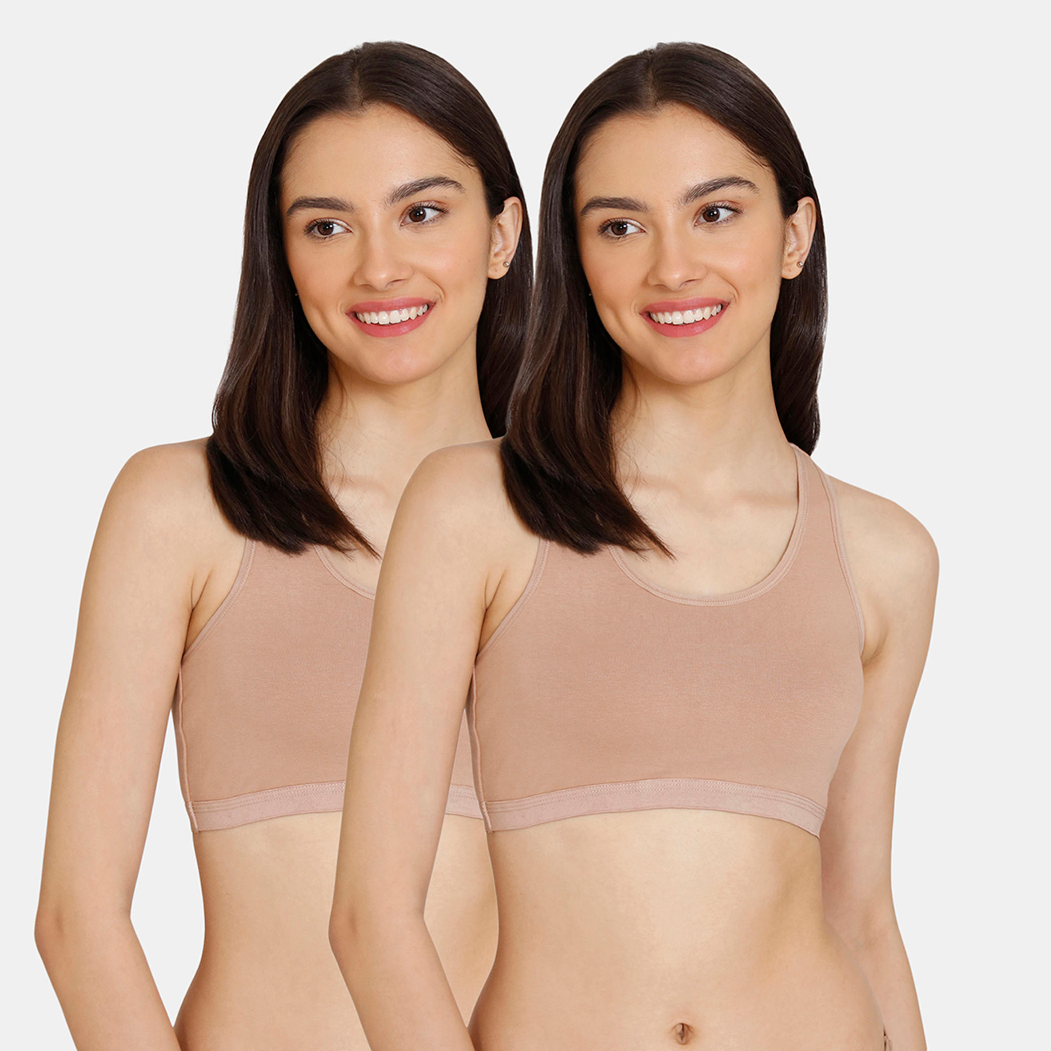 Set of 2 - Zivame Non-Padded Non-Wired Teen Bra with Racerback-women-clothing-lingerie-bras-image-28