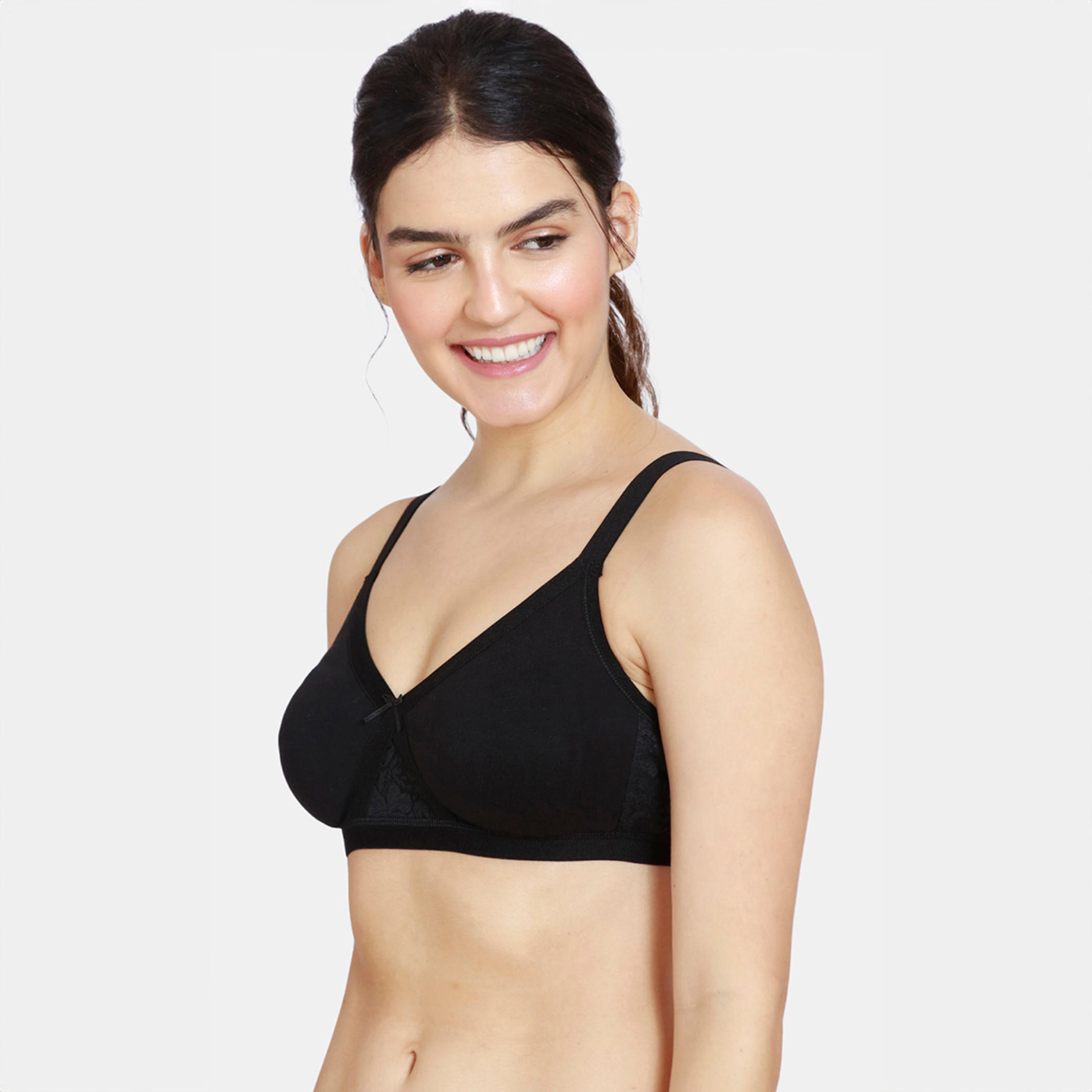 صدريّة تيشيرت غير مبطنة بدون سلك من زيفامي-women-clothing-lingerie-bras-image-3