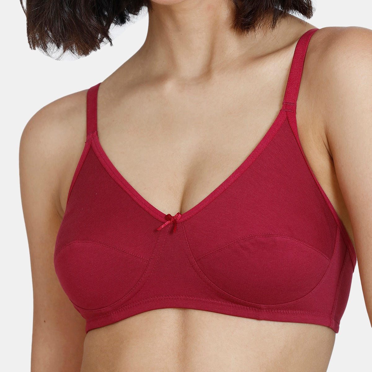 صدريّة تيشيرت غير مبطّنة بخطاف إغلاق من زيفامي-women-clothing-lingerie-bras-image-8