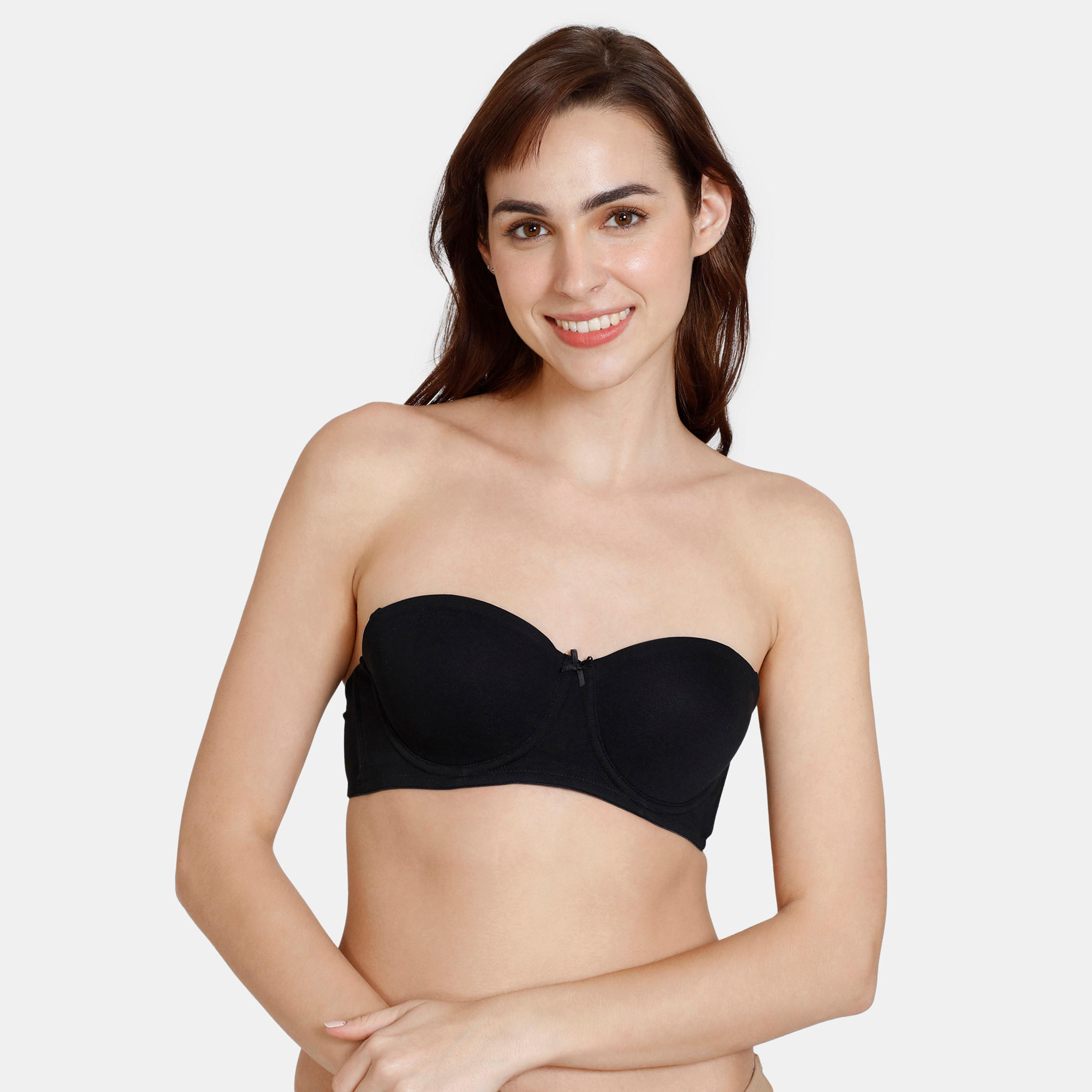 صدريّة بالكوينت مبطنة بسلك وحمّالات قابلة للفصل من زيفامي-women-clothing-lingerie-bras-image-12