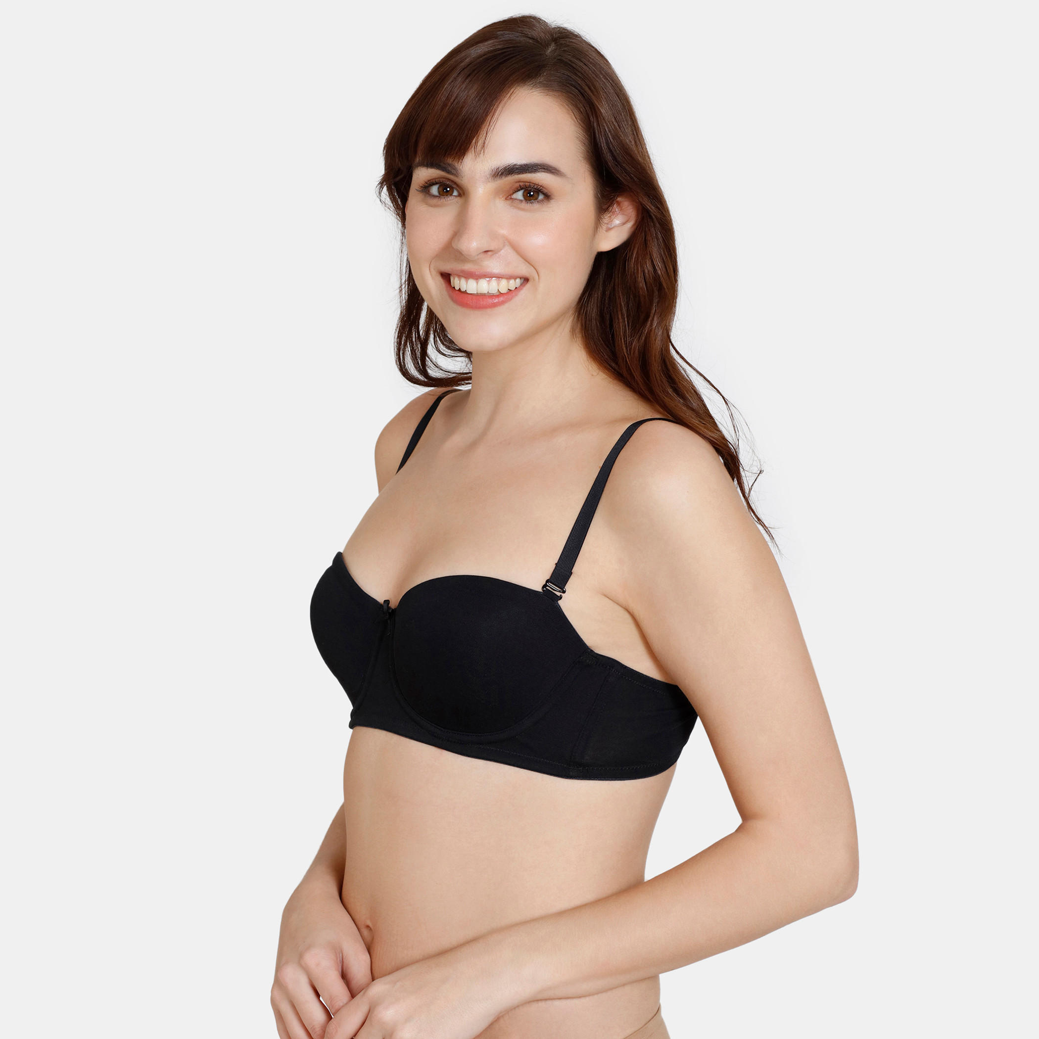 صدريّة بالكوينت مبطنة بسلك وحمّالات قابلة للفصل من زيفامي-women-clothing-lingerie-bras-image-14