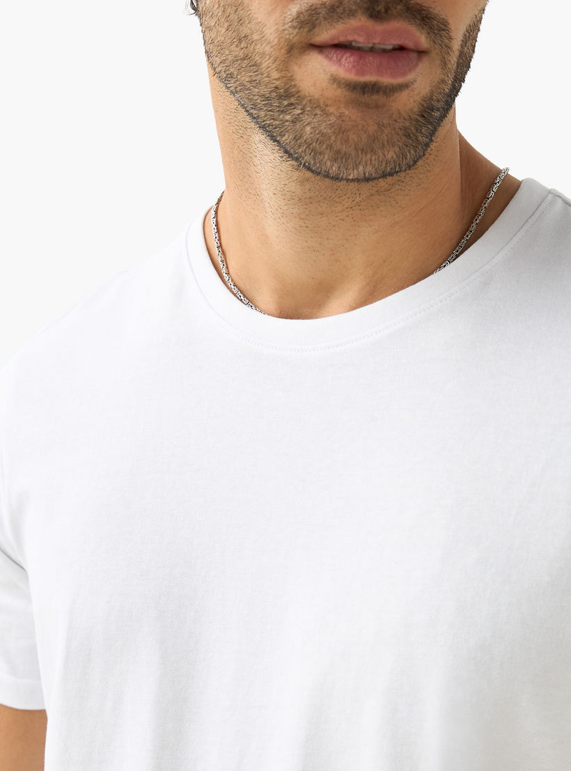 Set of 3 - Solid Regular Fit T-shirt with Crew Neck and Short Sleeves-men-clothing-tshirtsandpolos-tshirts-image-6