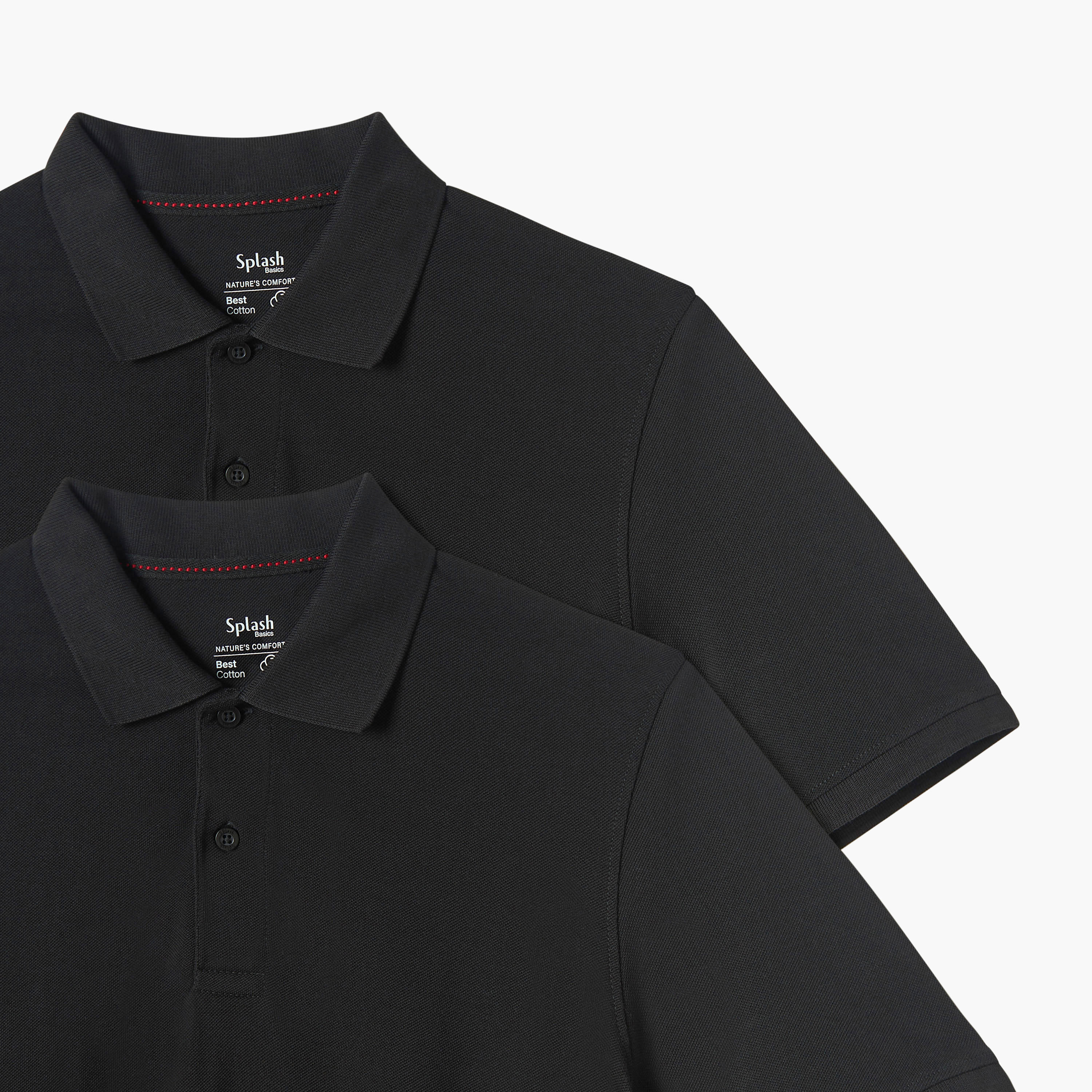 تيشيرت بولو بأكمام قصيرة - طقم من قطعتين-men-clothing-tshirtsandpolos-polos-image-3