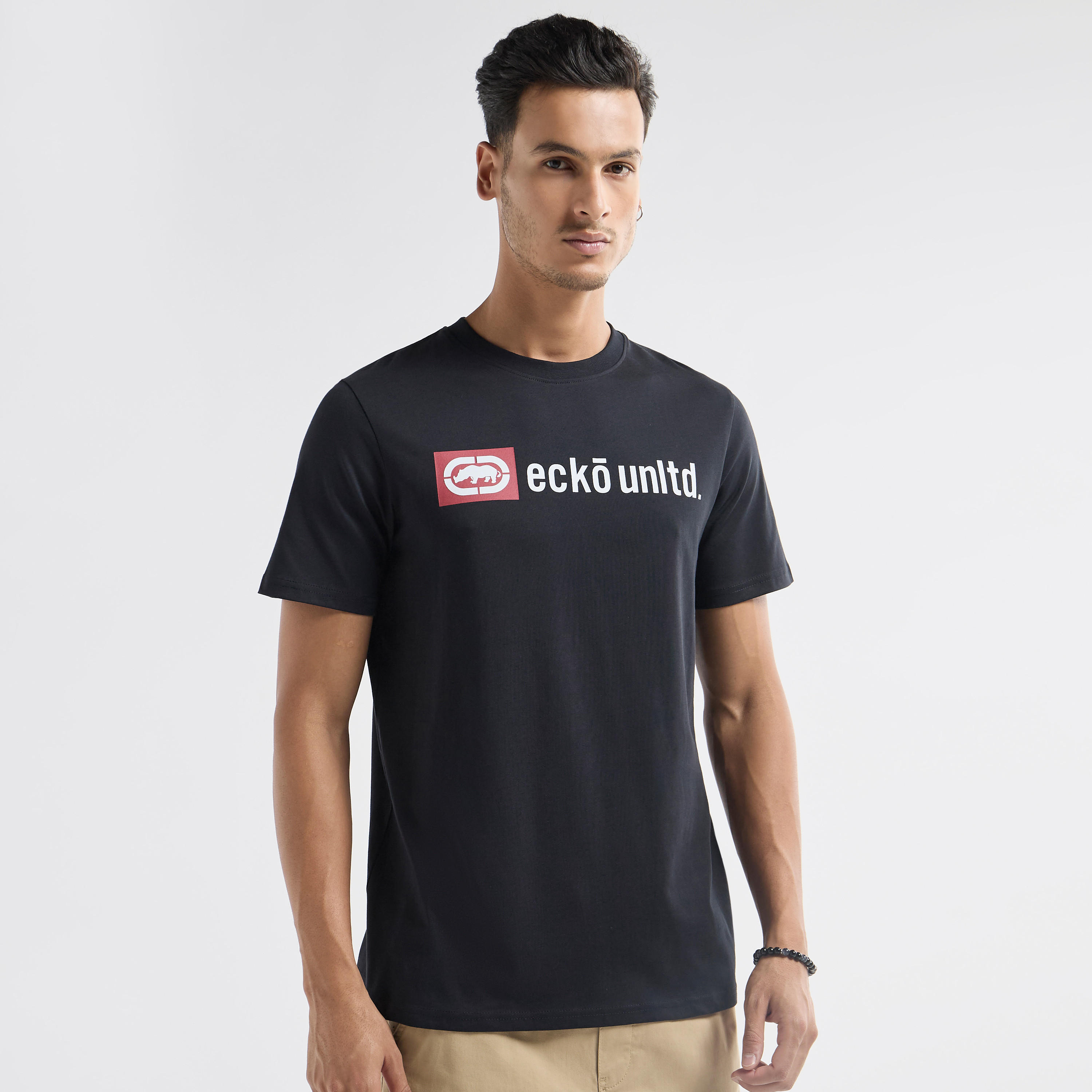تيشيرت بأكمام قصيرة وياقة ضيقة وطبعات من إيكو أنليمتد-men-clothing-tshirtsandpolos-tshirts-image-4