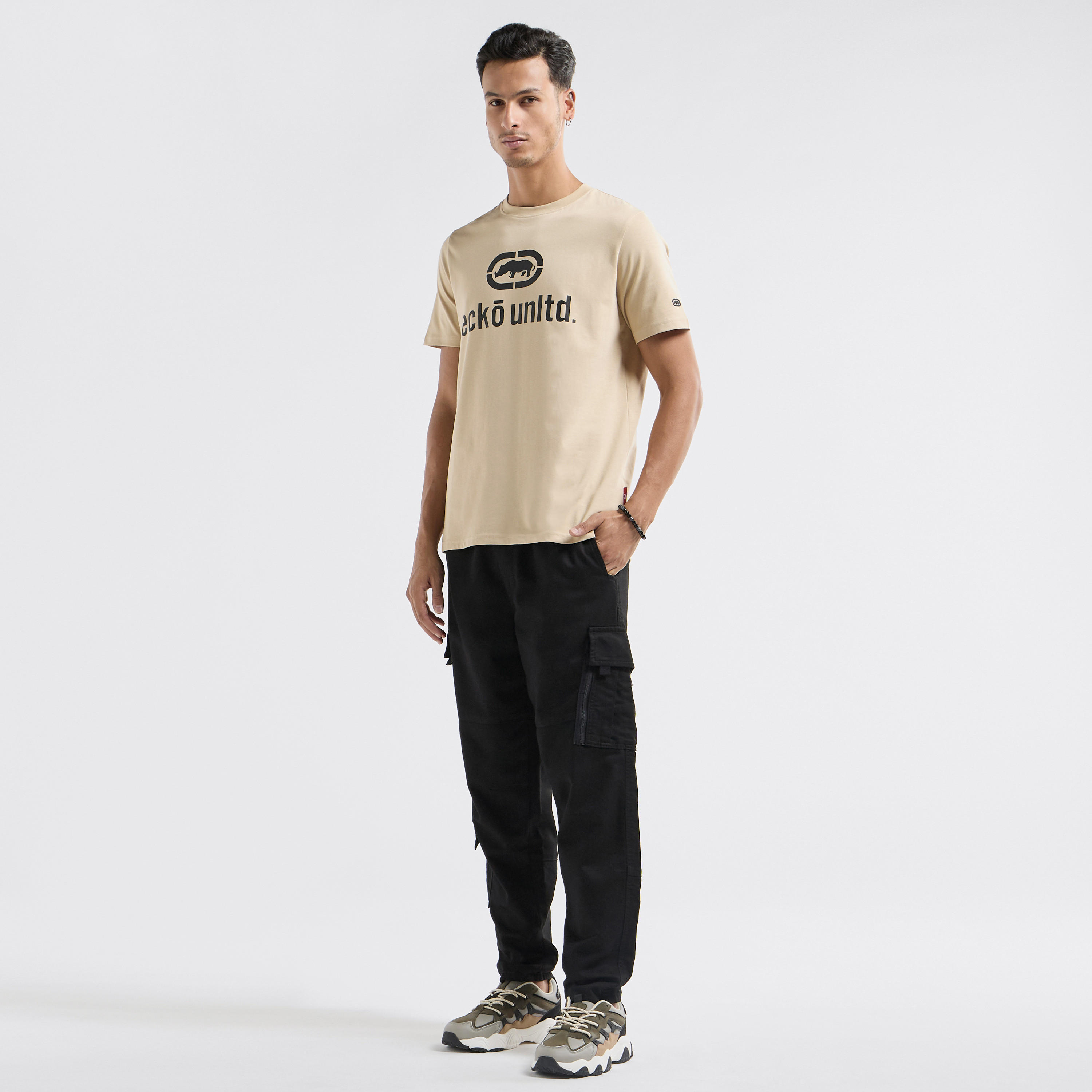 Ecko Printed T-shirt with Crew Neck and Short Sleeves-men-clothing-tshirtsandpolos-tshirts-image-2