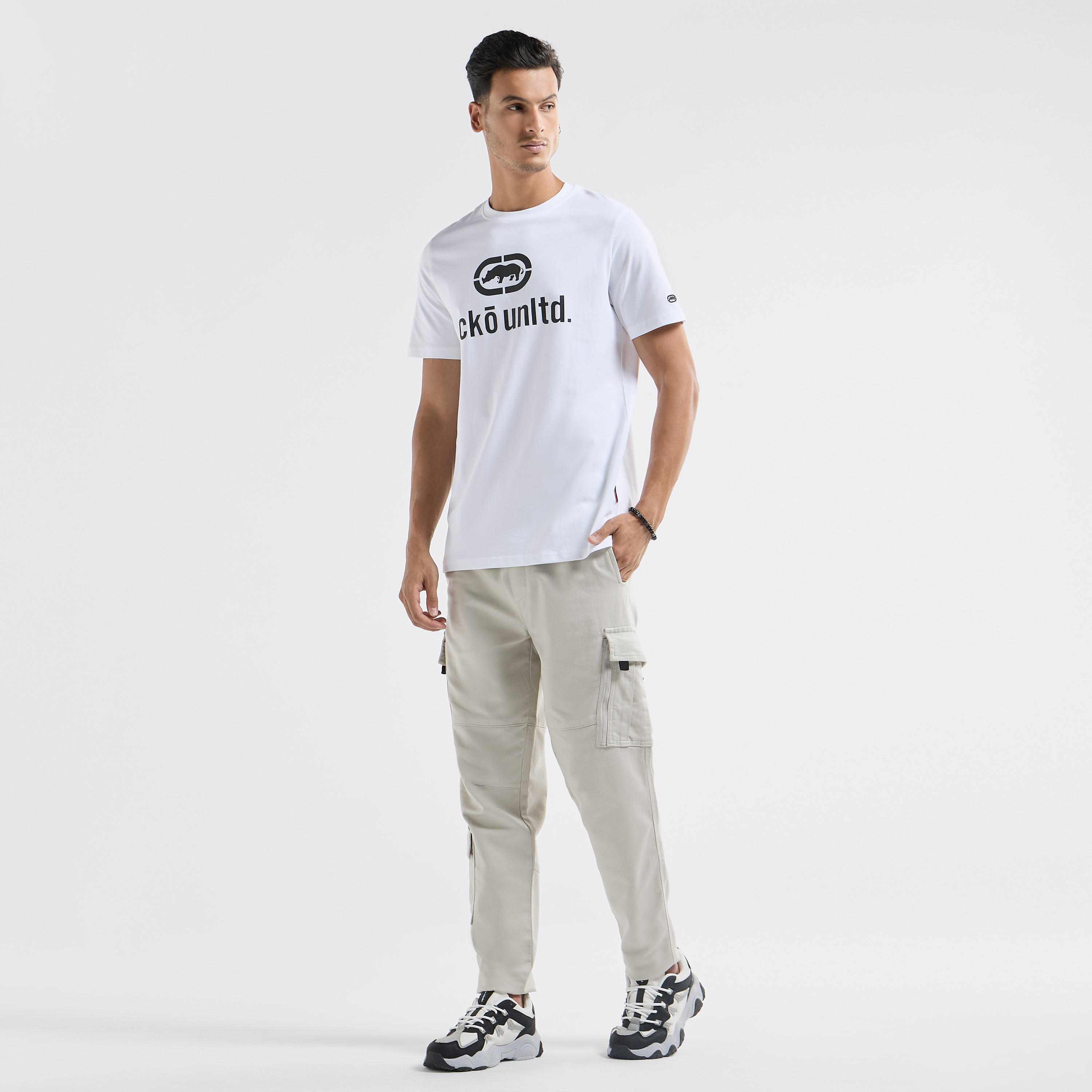 Ecko Printed T-shirt with Crew Neck and Short Sleeves-men-clothing-tshirtsandpolos-tshirts-image-2