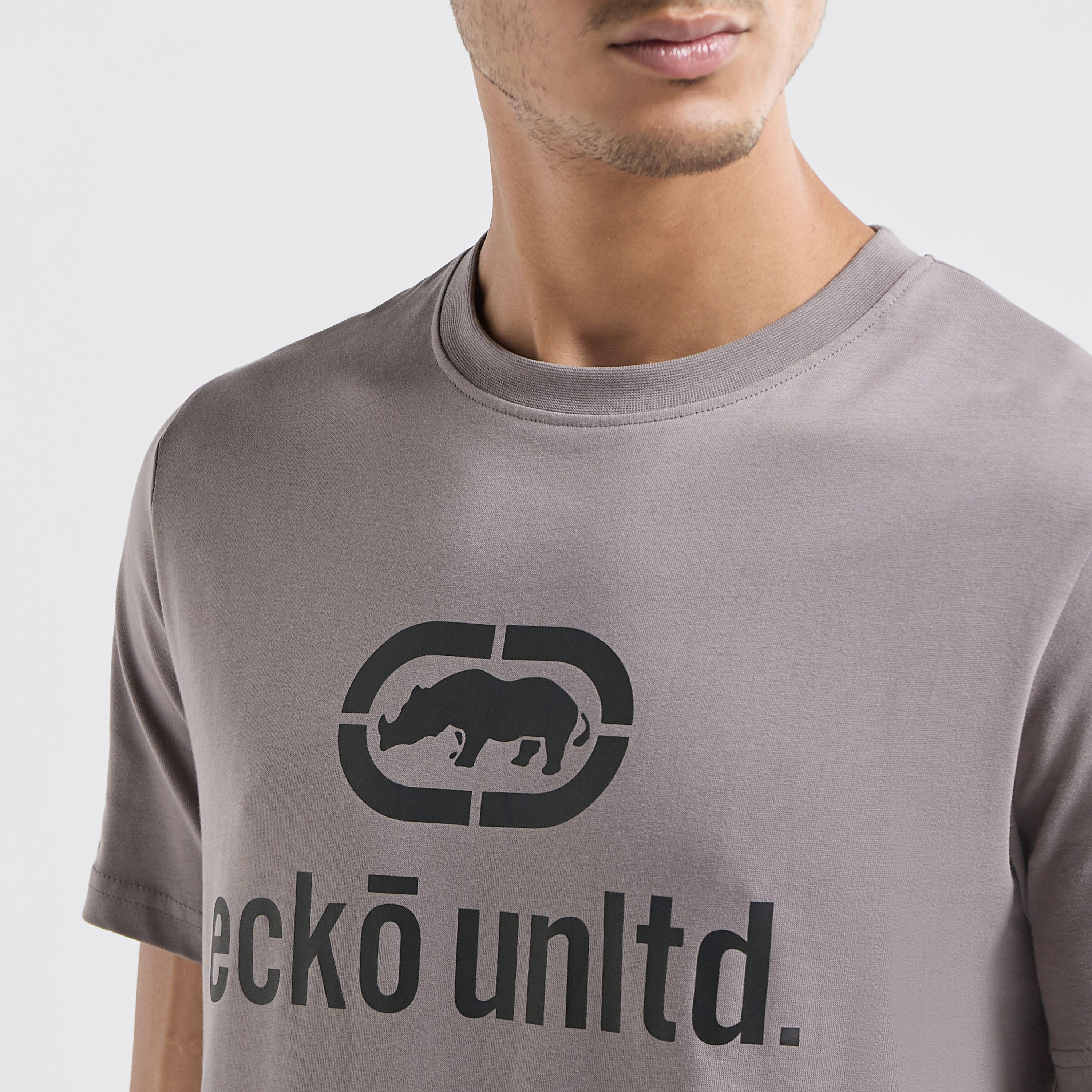 Ecko Printed T-shirt with Crew Neck and Short Sleeves-men-clothing-tshirtsandpolos-tshirts-image-4