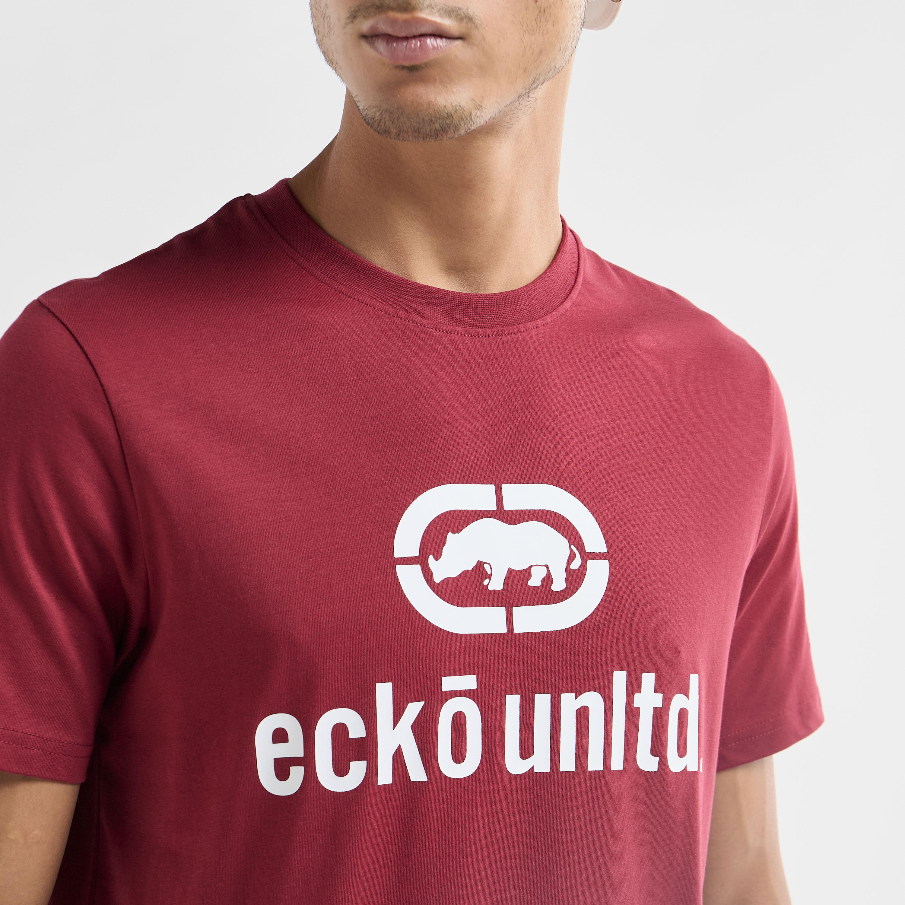 Ecko Printed T-shirt with Crew Neck and Short Sleeves-men-clothing-tshirtsandpolos-tshirts-image-4