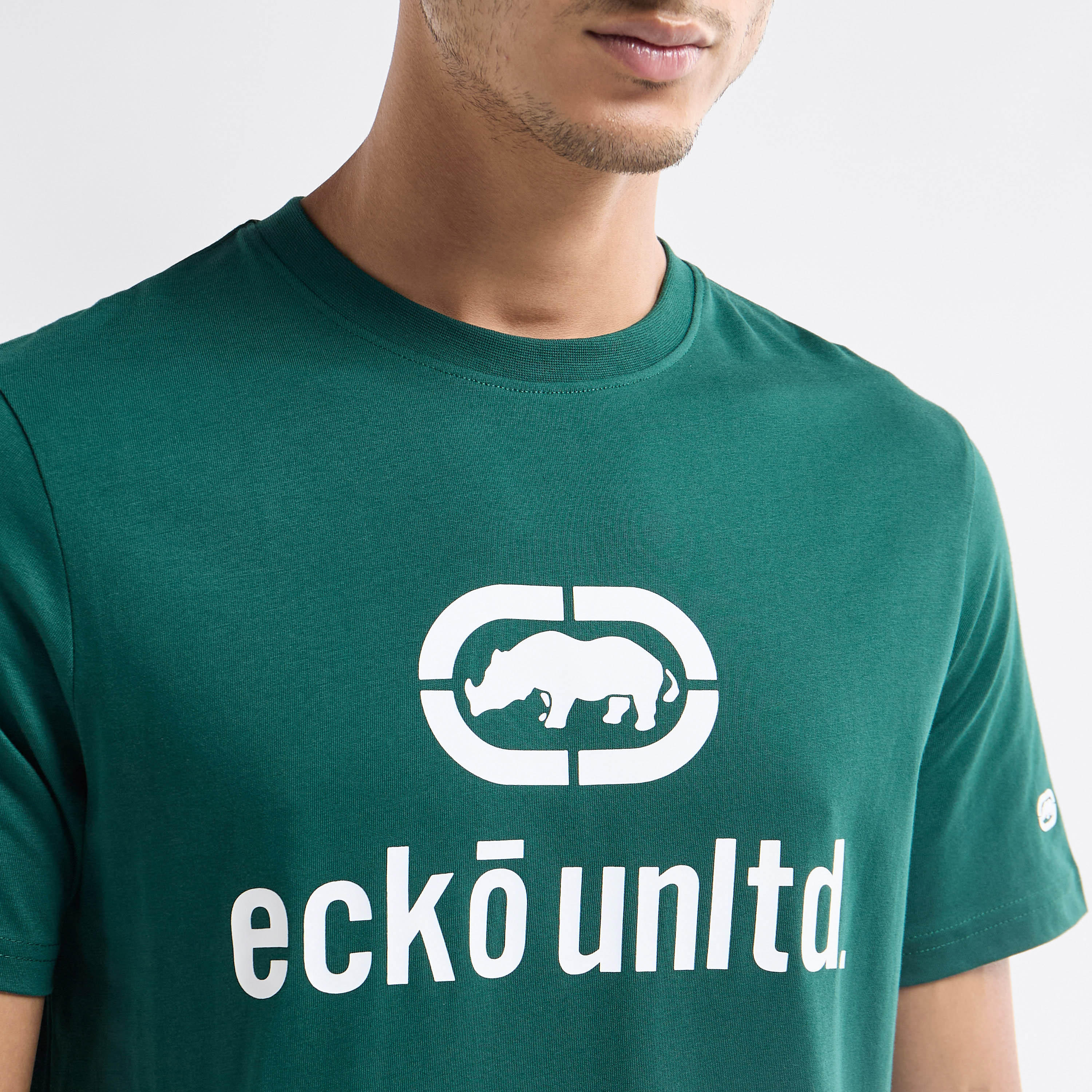 Ecko Printed T-shirt with Crew Neck and Short Sleeves-men-clothing-tshirtsandpolos-tshirts-image-4