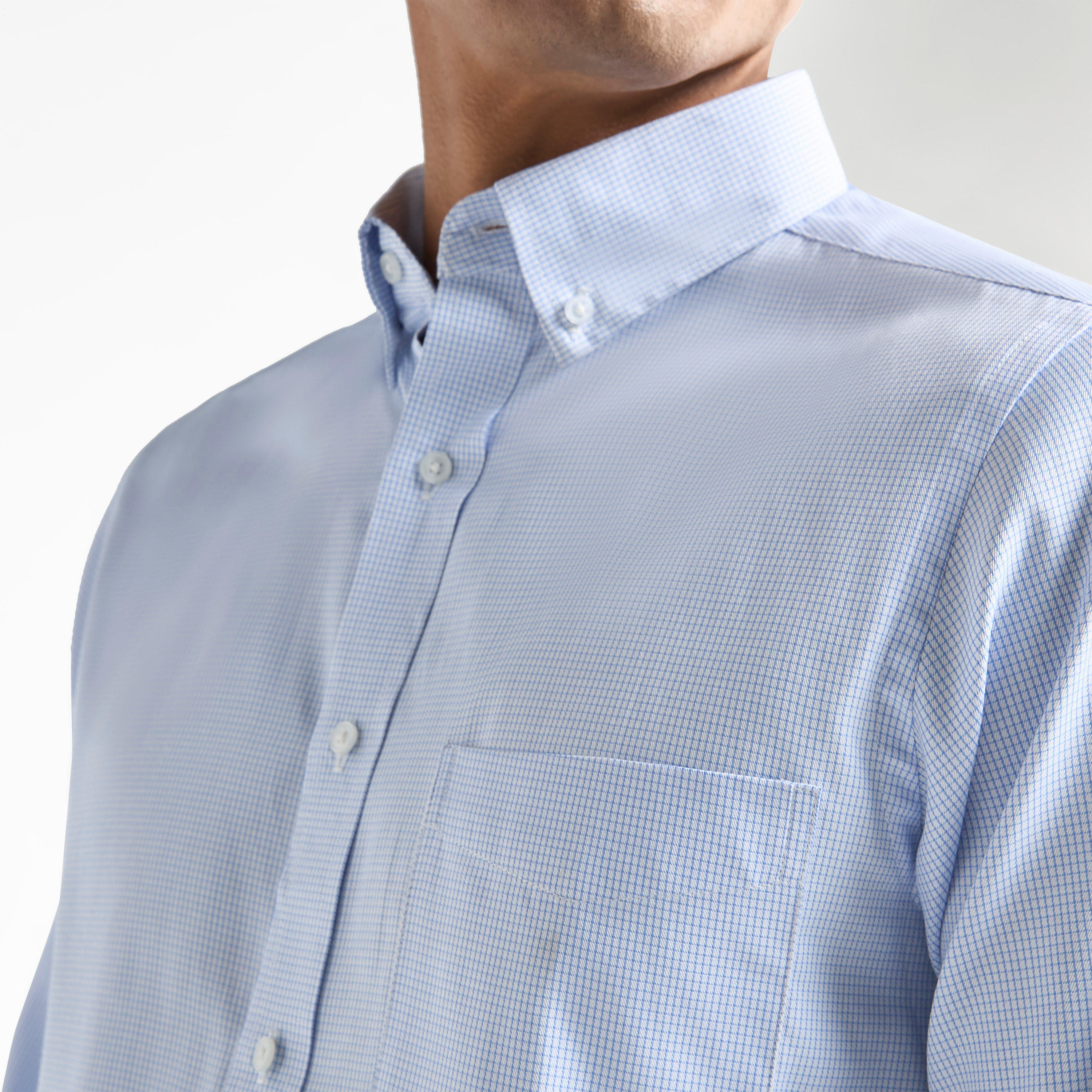 قميص كاروهات بجيوب وأكمام طويلة وقصة عادية-men-clothing-shirts-image-4