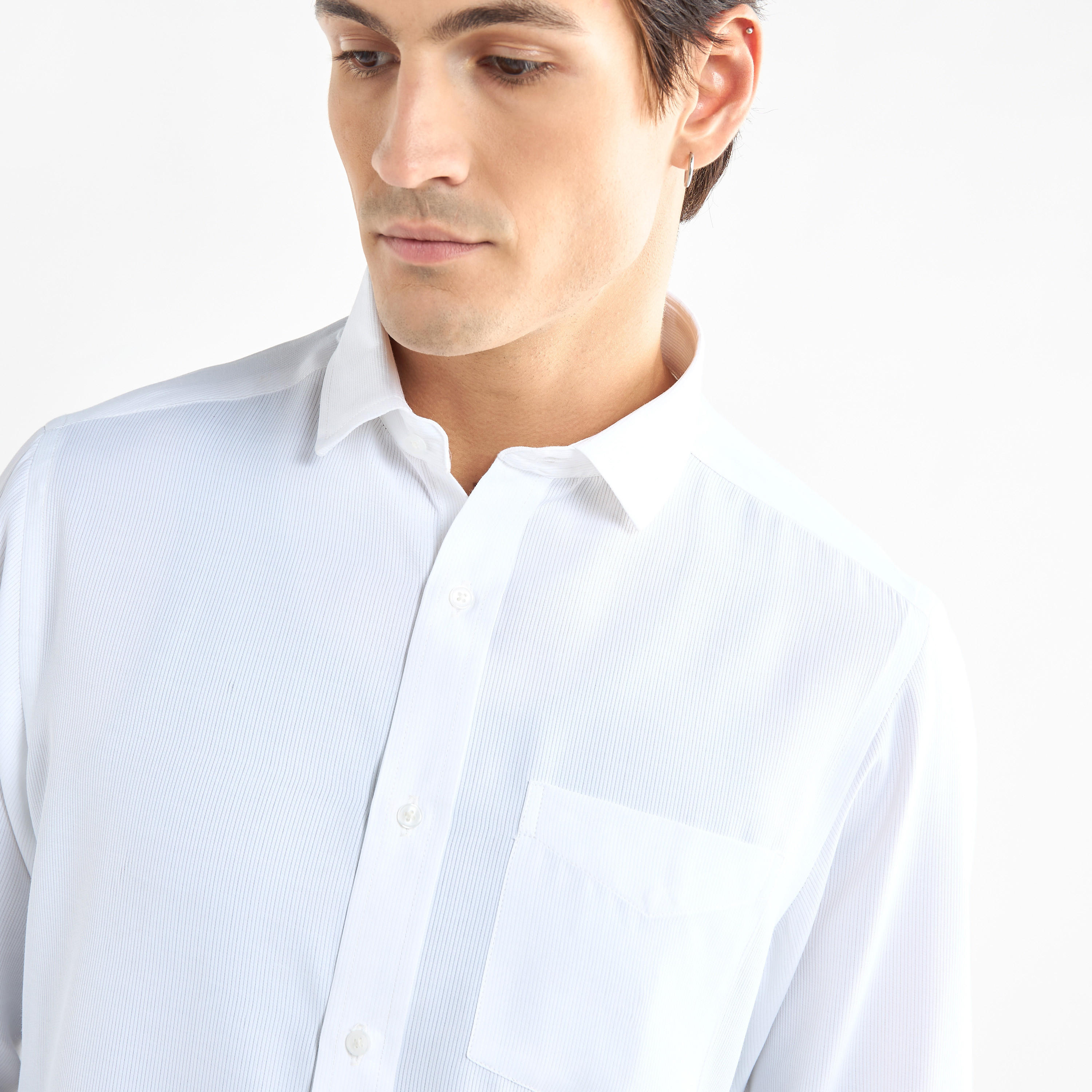قميص بارز الملمس بأكمام طويلة وجيب-men-clothing-shirts-image-4