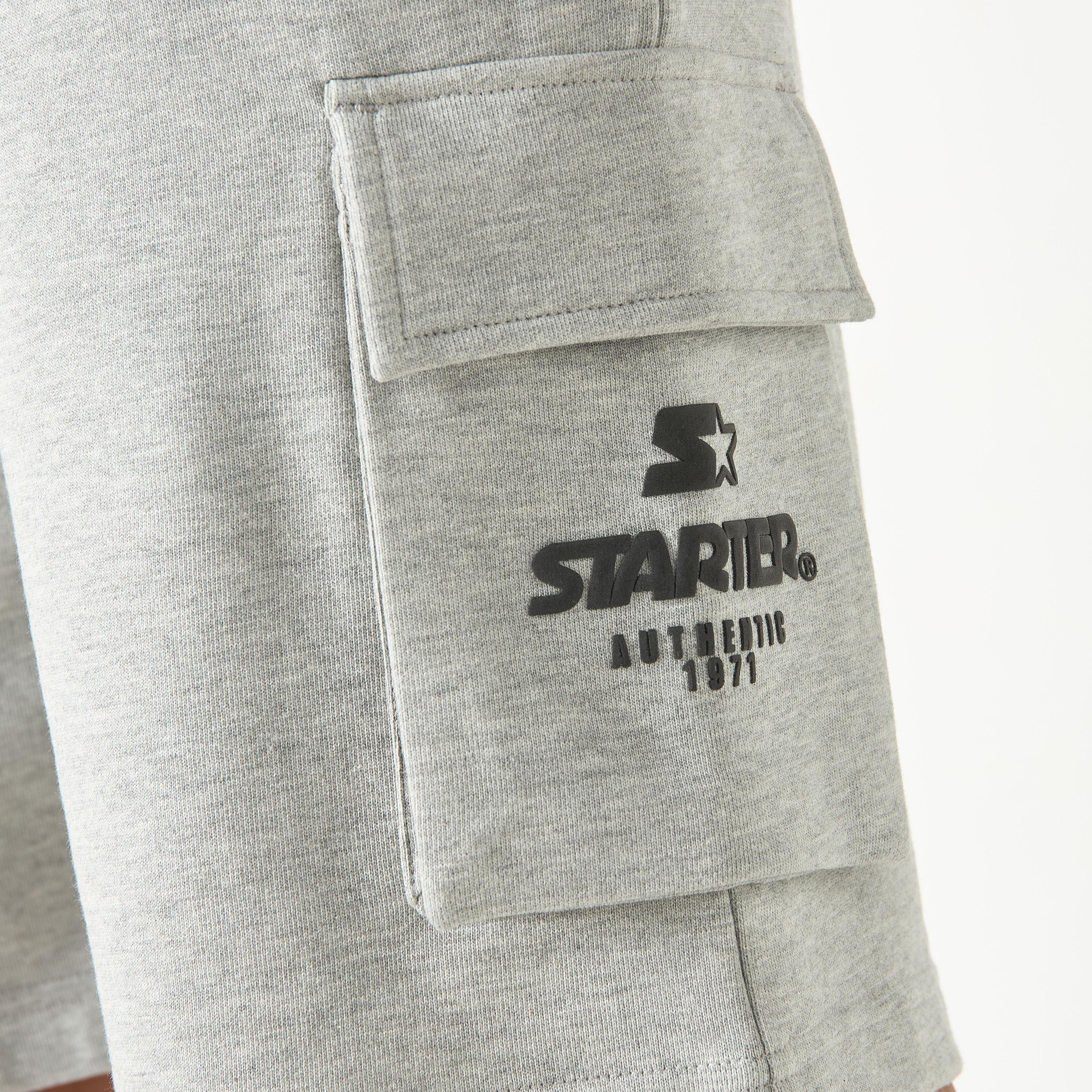 شورت بخصر مرن وجيوب وطبعات ستارتر-men-clothing-bottoms-shorts-image-5
