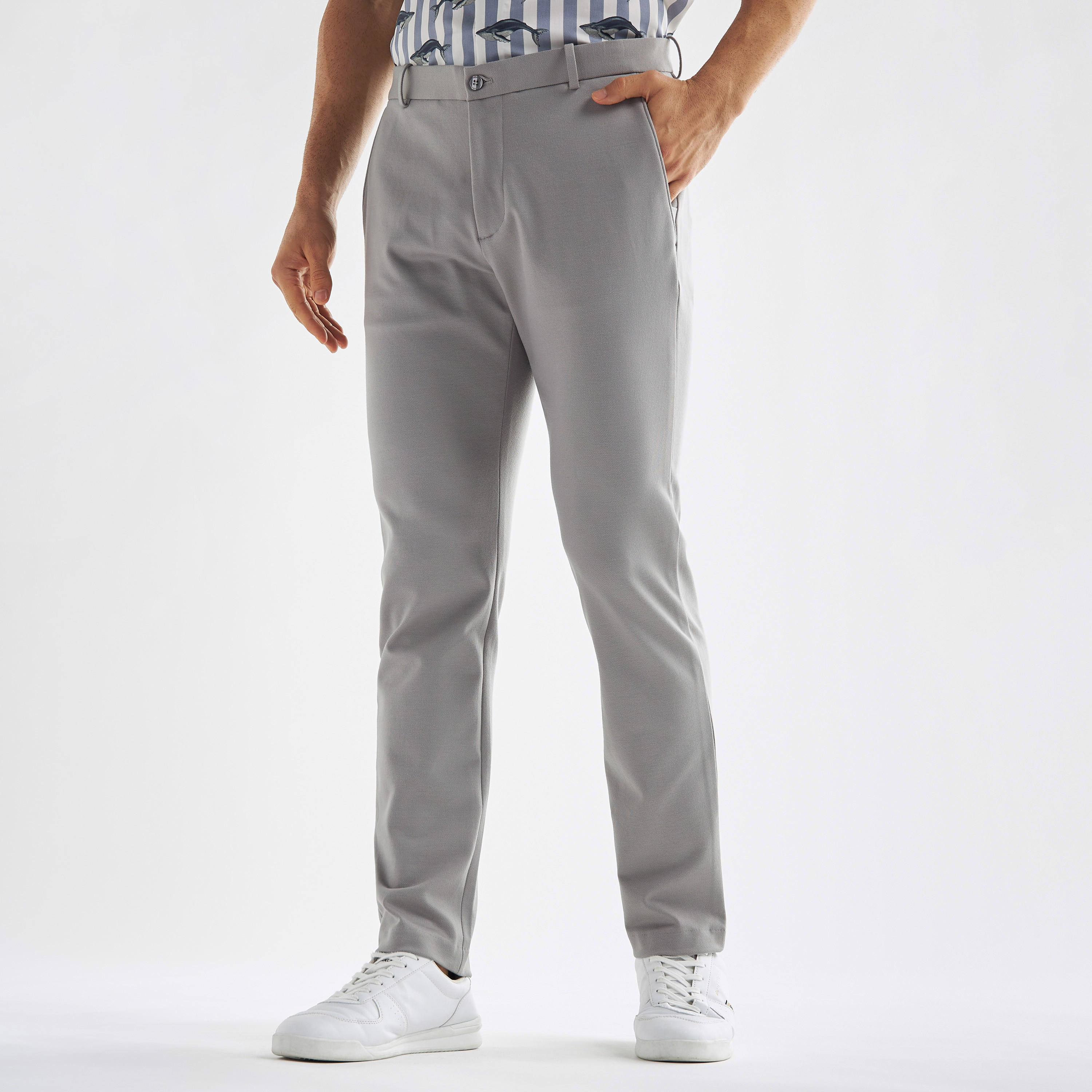 بنطلون بقصة عادية وزر إغلاق وجيوب-men-clothing-bottoms-trousersandchinos-trousers-image-4