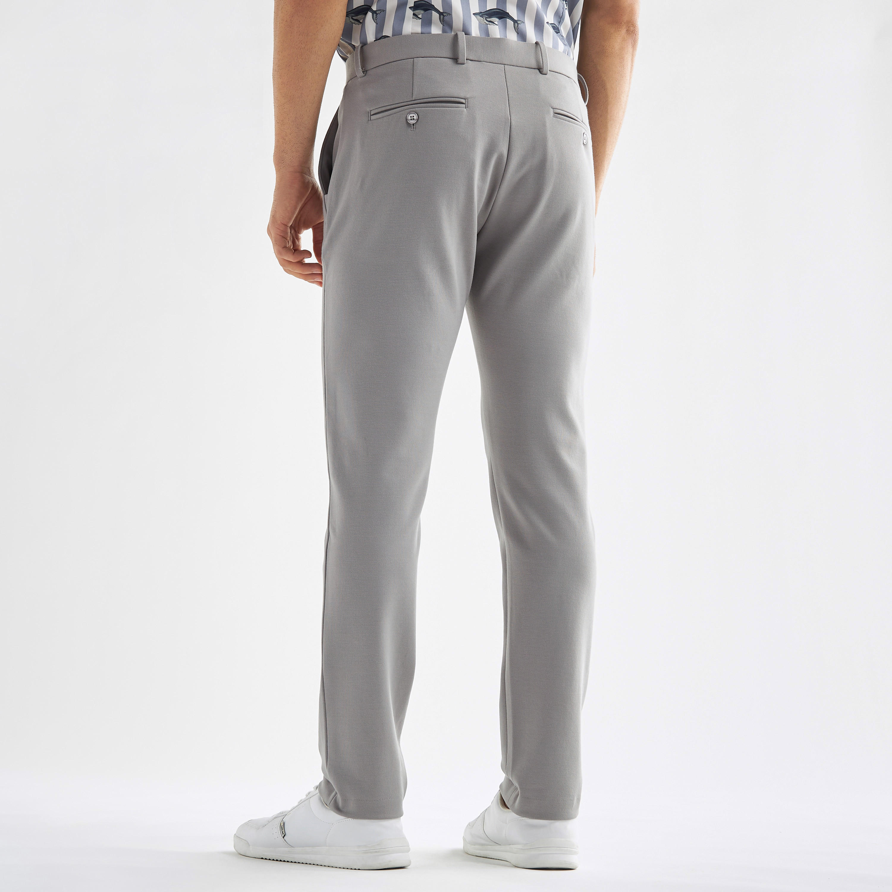 بنطلون بقصة عادية وزر إغلاق وجيوب-men-clothing-bottoms-trousersandchinos-trousers-image-2