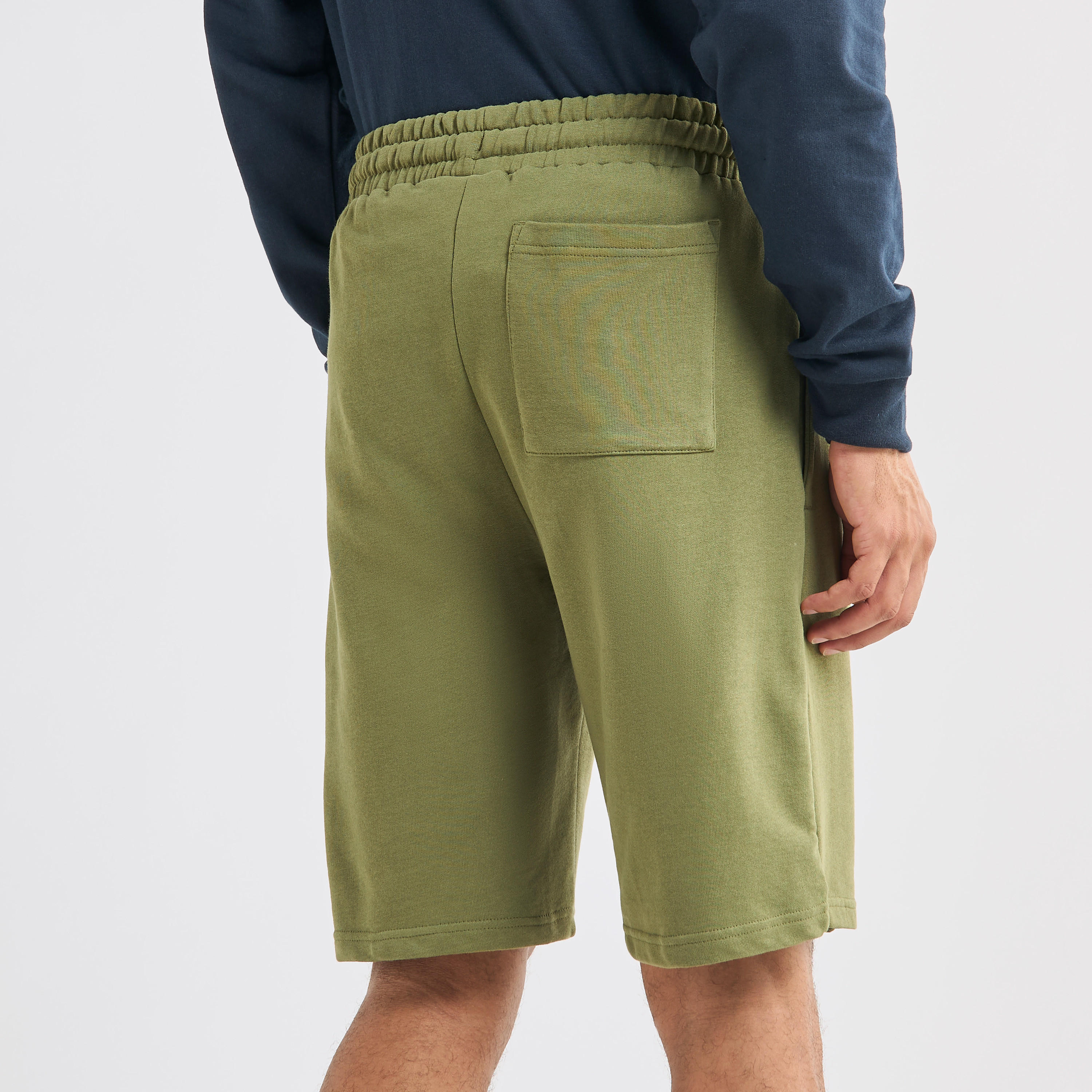 شورت مطرز بخصر مرن مع رباط إغلاق-men-clothing-bottoms-shorts-image-3