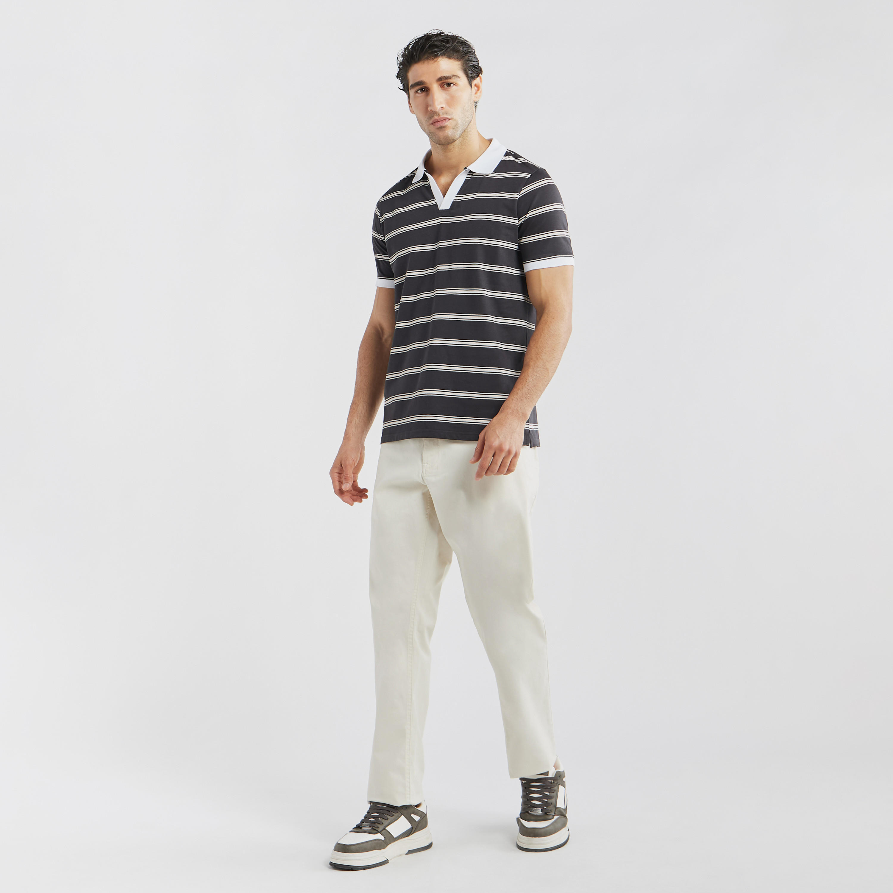 تيشيرت بولو مخطط بأكمام قصيرة-men-clothing-tshirtsandpolos-polos-image-14