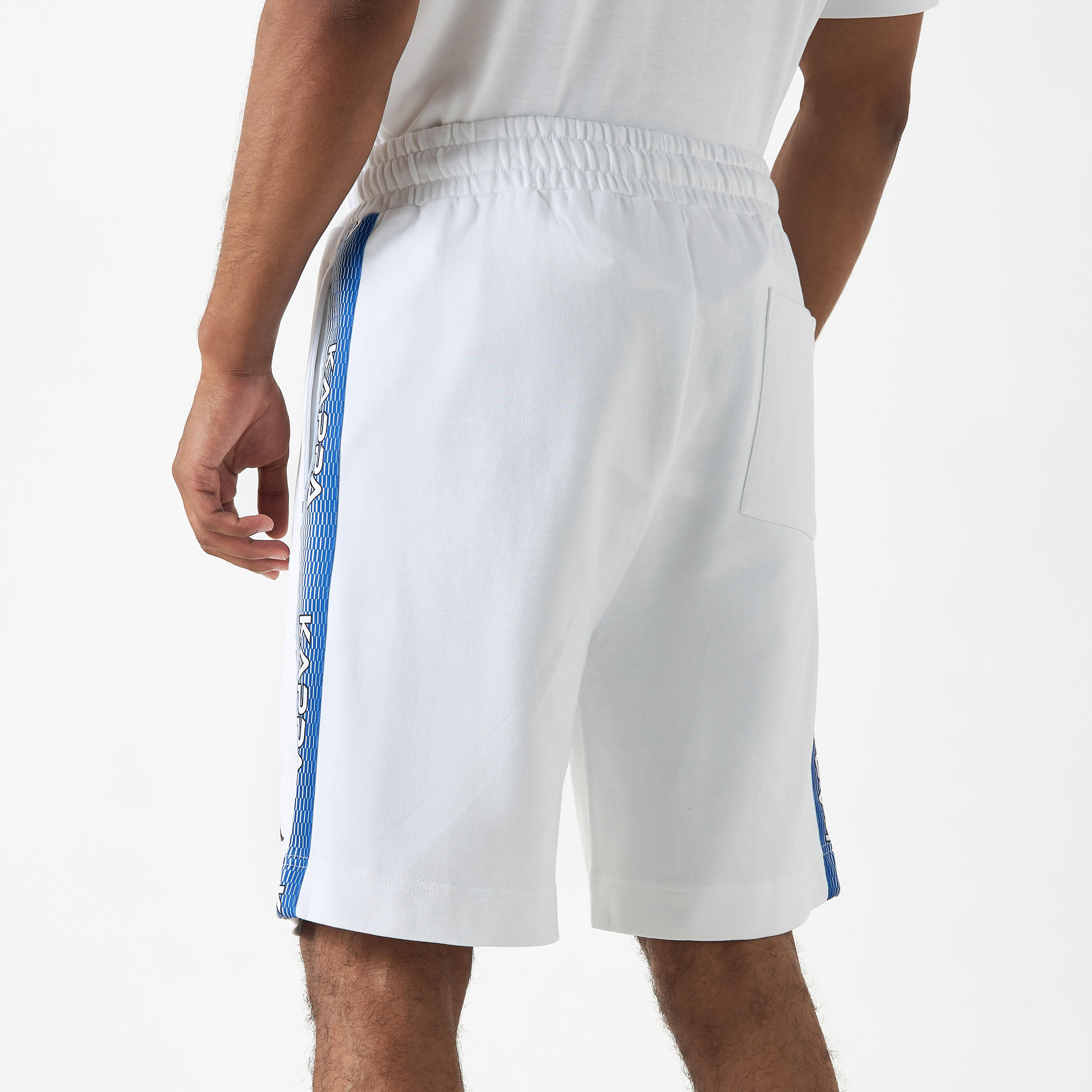 شورت بخصر مطّاطي وطبعات شعار من كابا-men-clothing-bottoms-shorts-image-3
