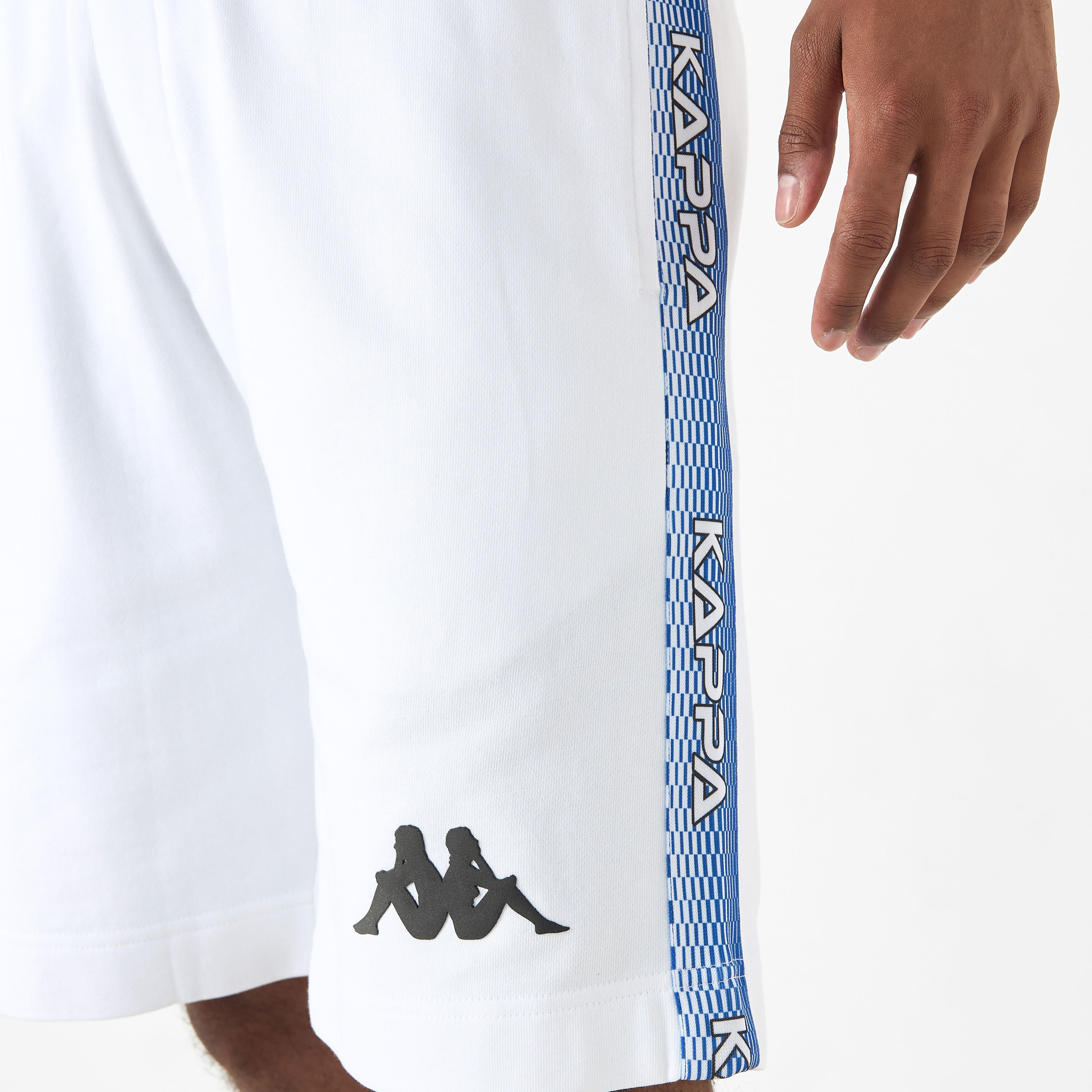 شورت بخصر مطّاطي وطبعات شعار من كابا-men-clothing-bottoms-shorts-image-4