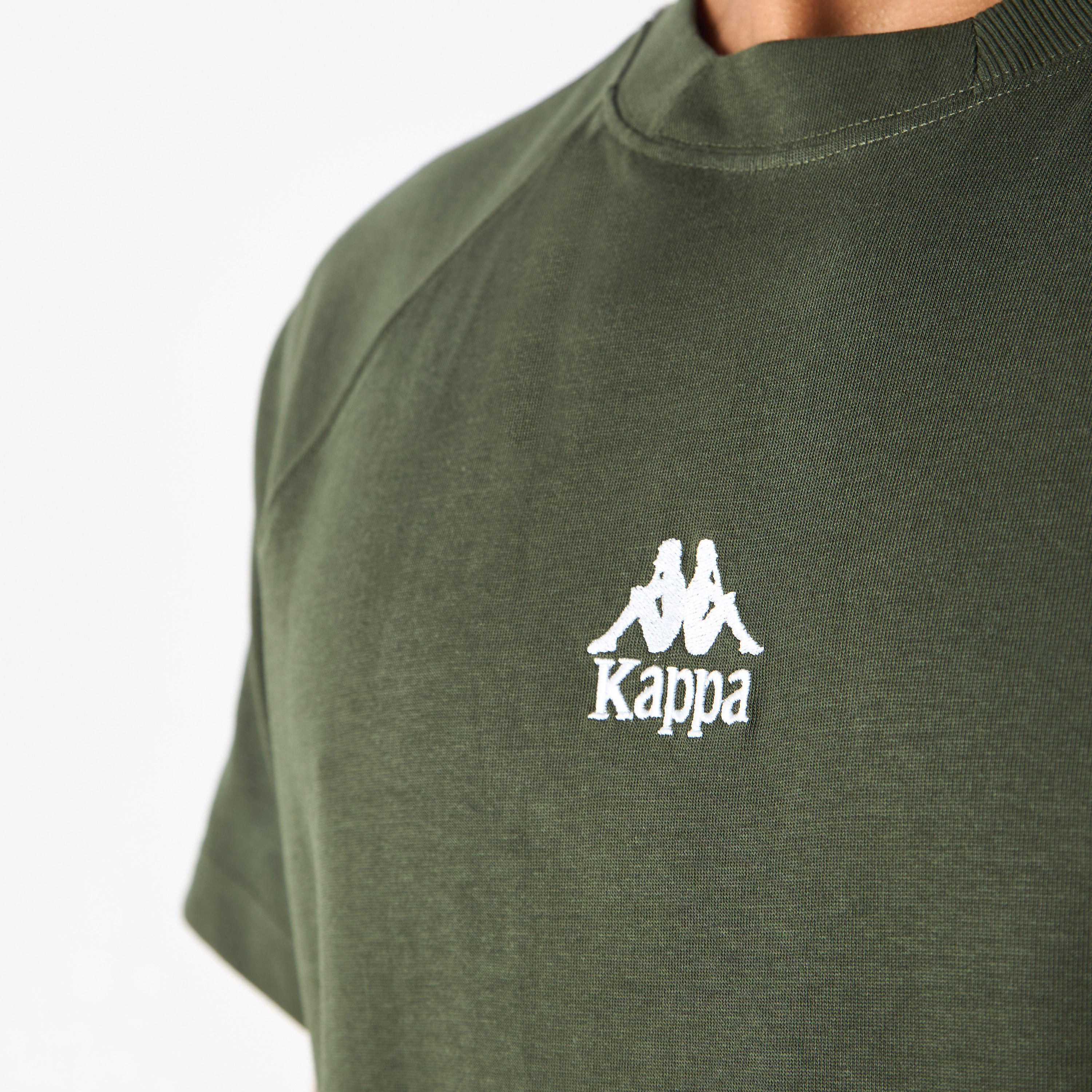 Kappa Logo Detail T-shirt with Short Sleeves-men-clothing-sportswearandactivewear-tshirtsandpolos-image-12
