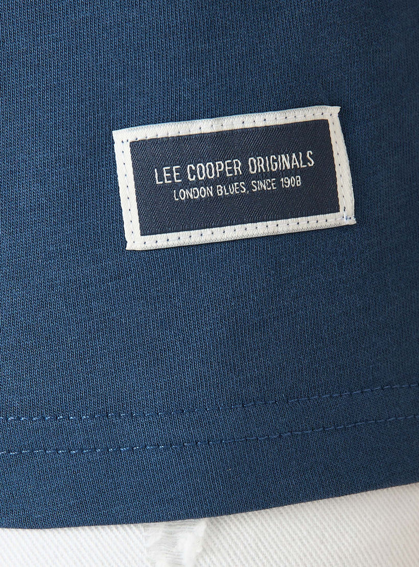 تيشيرت بأكمام قصيرة وطبعات شعار من لي كوبر-men-clothing-tshirtsandpolos-tshirts-image-1