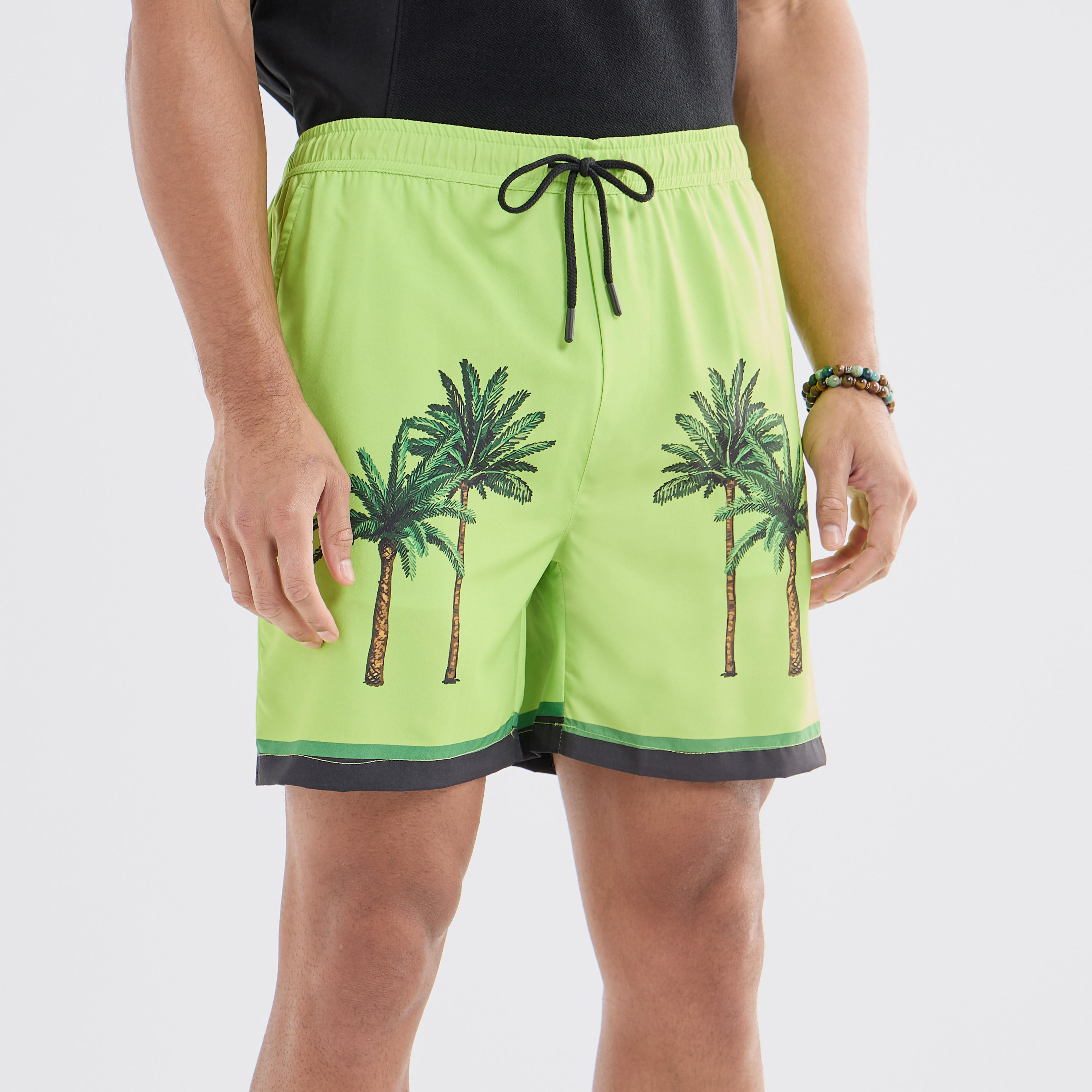شورت برباط إغلاق وجيوب وطبعات نخيل-men-clothing-bottoms-shorts-image-4