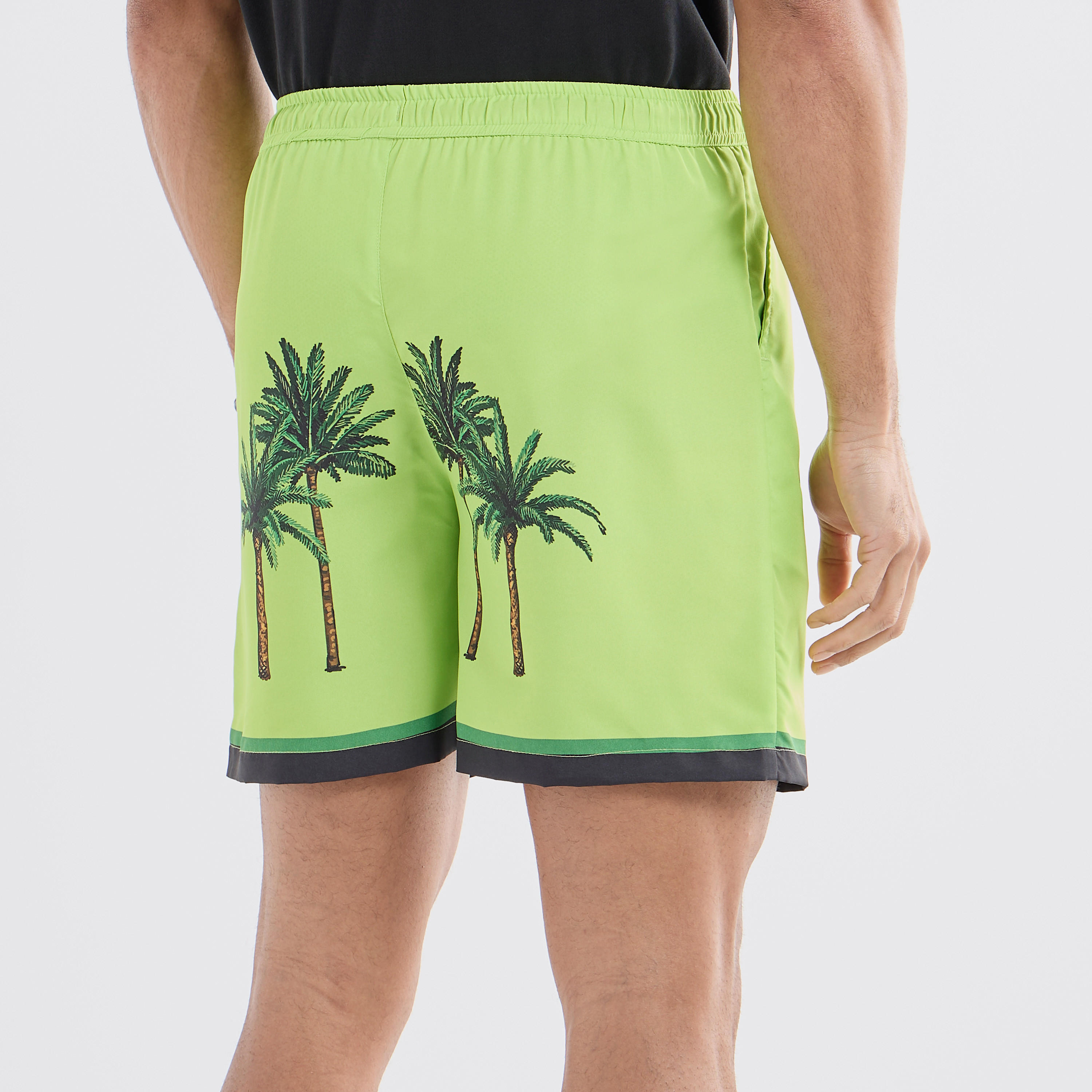 شورت برباط إغلاق وجيوب وطبعات نخيل-men-clothing-bottoms-shorts-image-2
