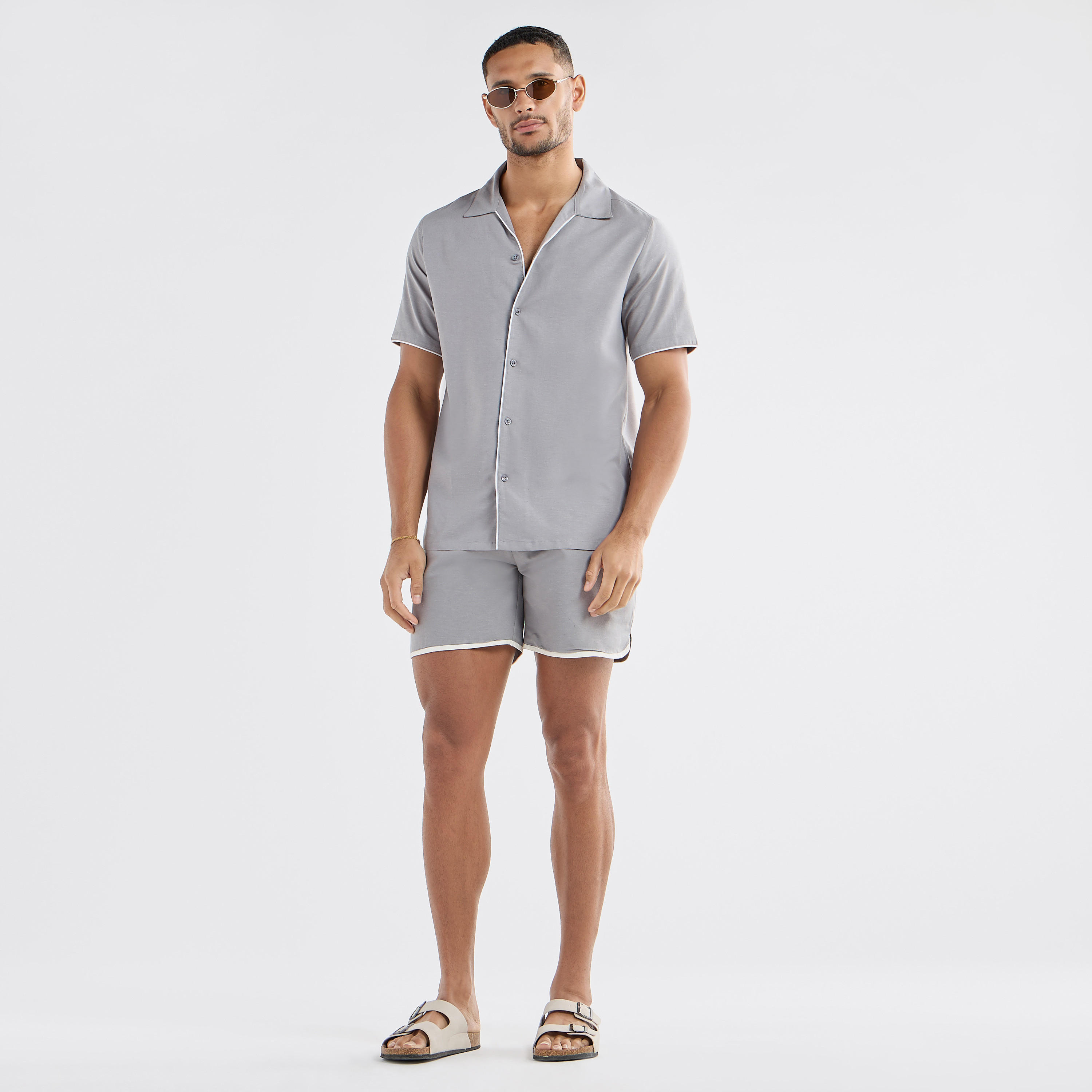 Shorts with Pockets and Piping Detail-men-clothing-bottoms-shorts-image-11
