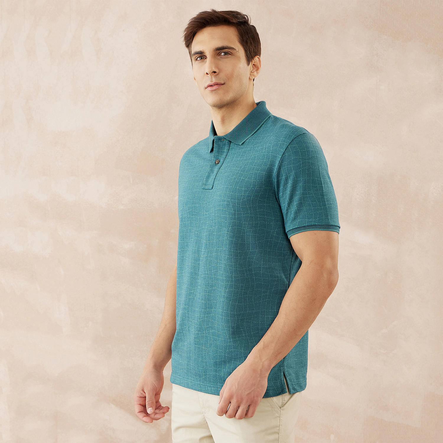 تيشيرت بولو بأكمام قصيرة من فهرنهايت-men-clothing-tshirtsandpolos-polos-image-3