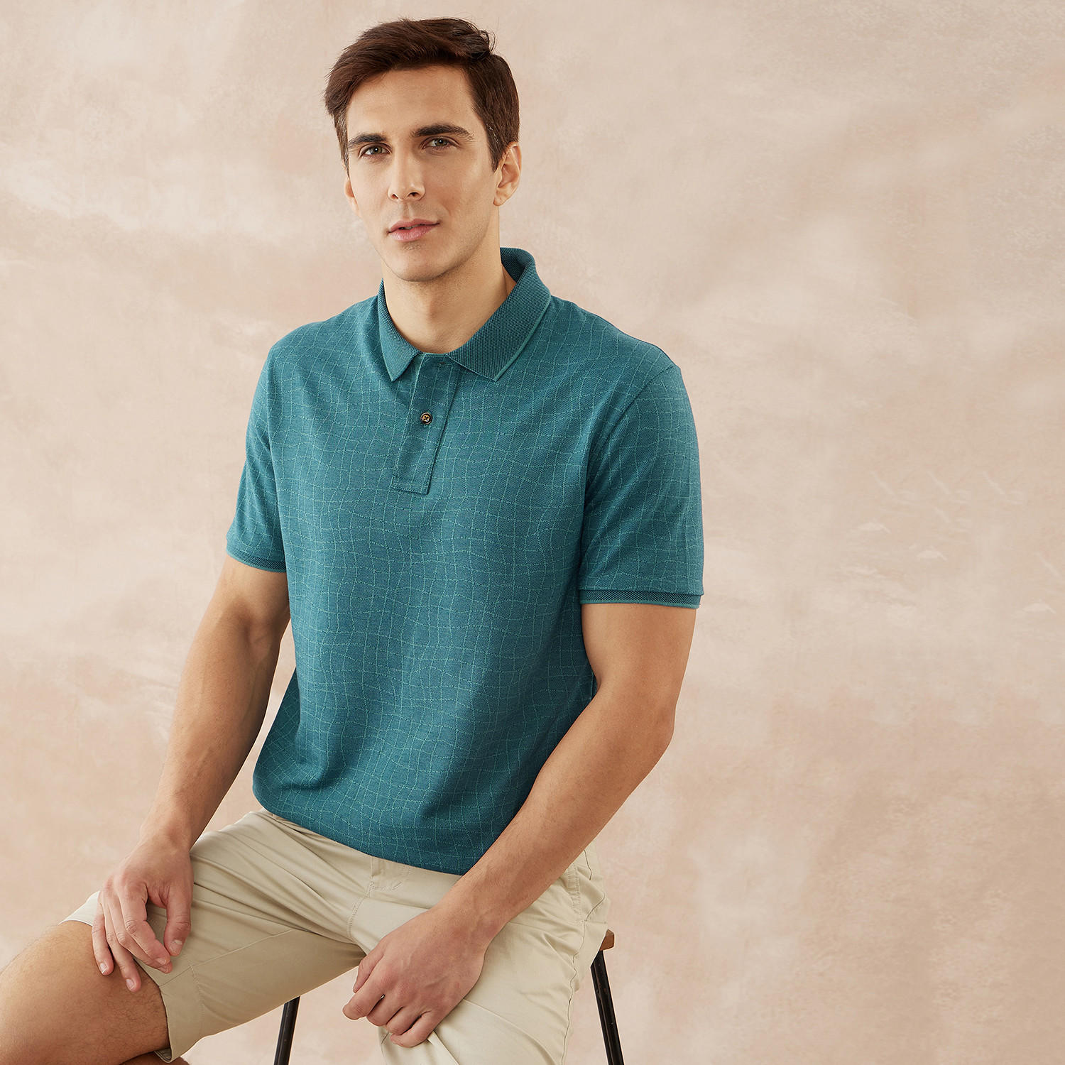 تيشيرت بولو بأكمام قصيرة من فهرنهايت-men-clothing-tshirtsandpolos-polos-image-6