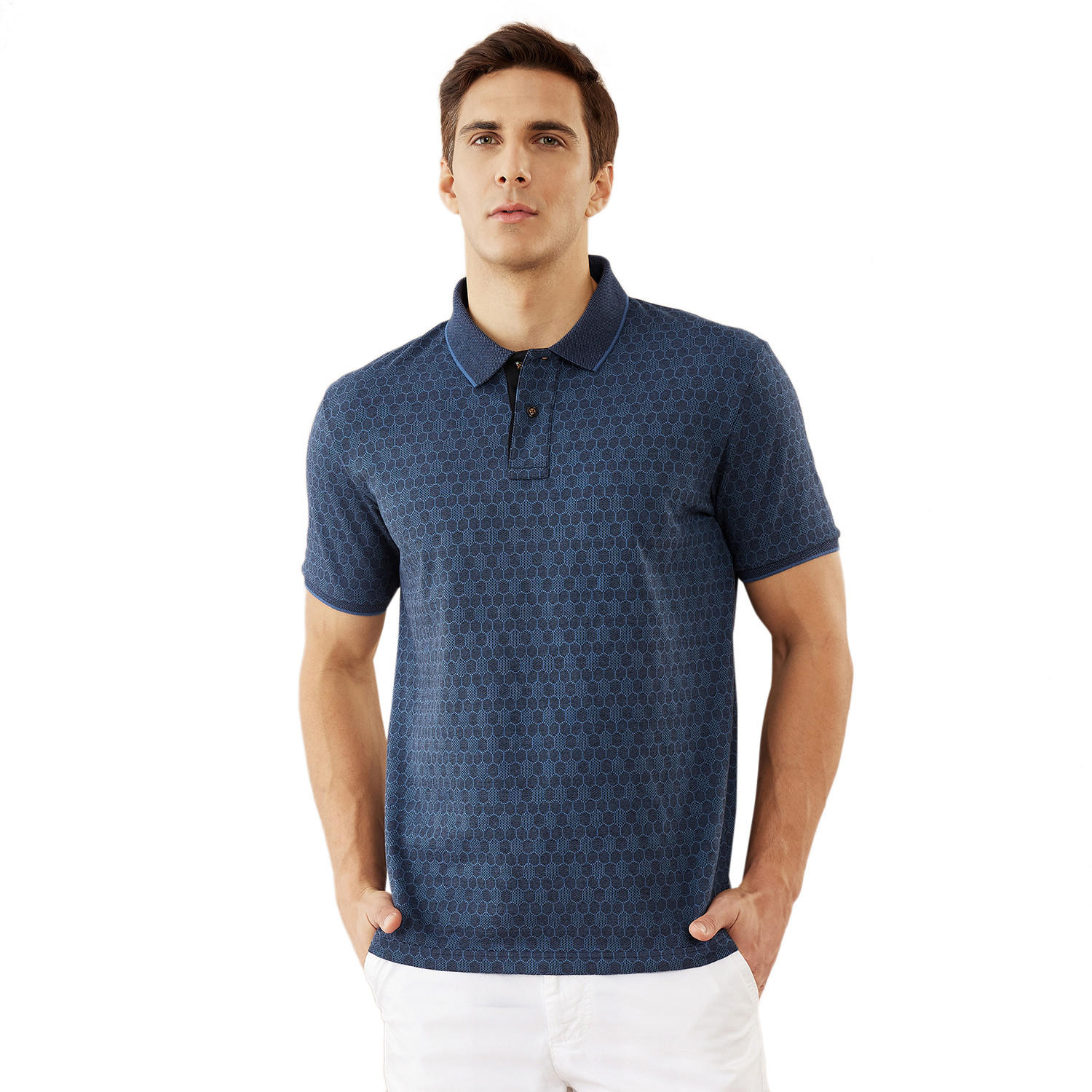 تيشيرت بولو بأكمام قصيرة من فهرنهايت-men-clothing-tshirtsandpolos-polos-image-1
