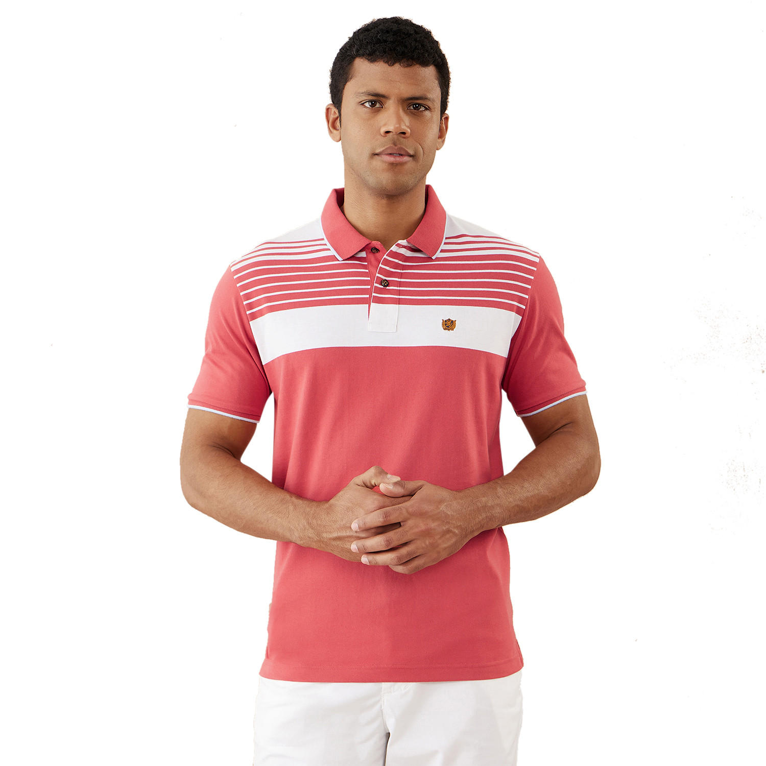 تيشيرت بولو مقلّم من فهرنهايت-men-clothing-tshirtsandpolos-polos-image-1