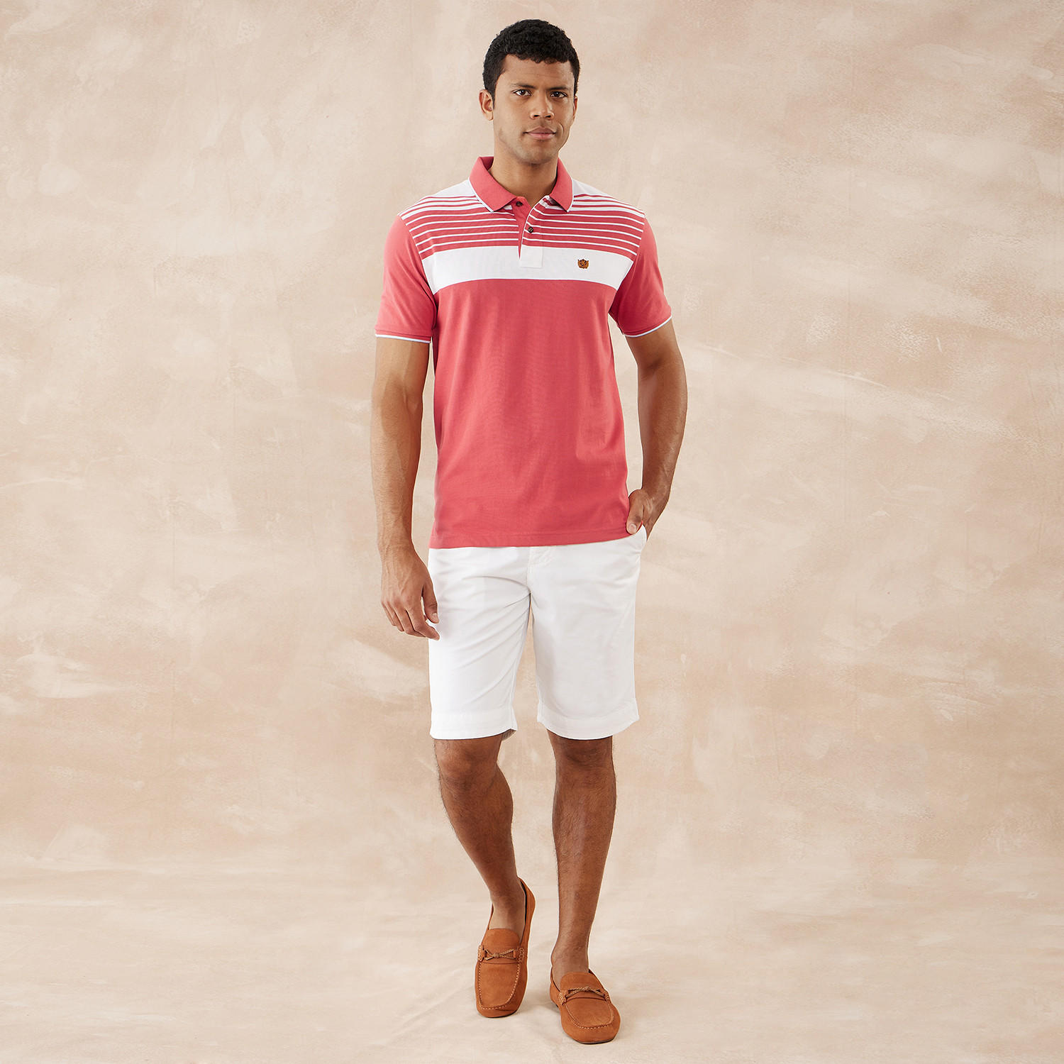 تيشيرت بولو مقلّم من فهرنهايت-men-clothing-tshirtsandpolos-polos-image-2