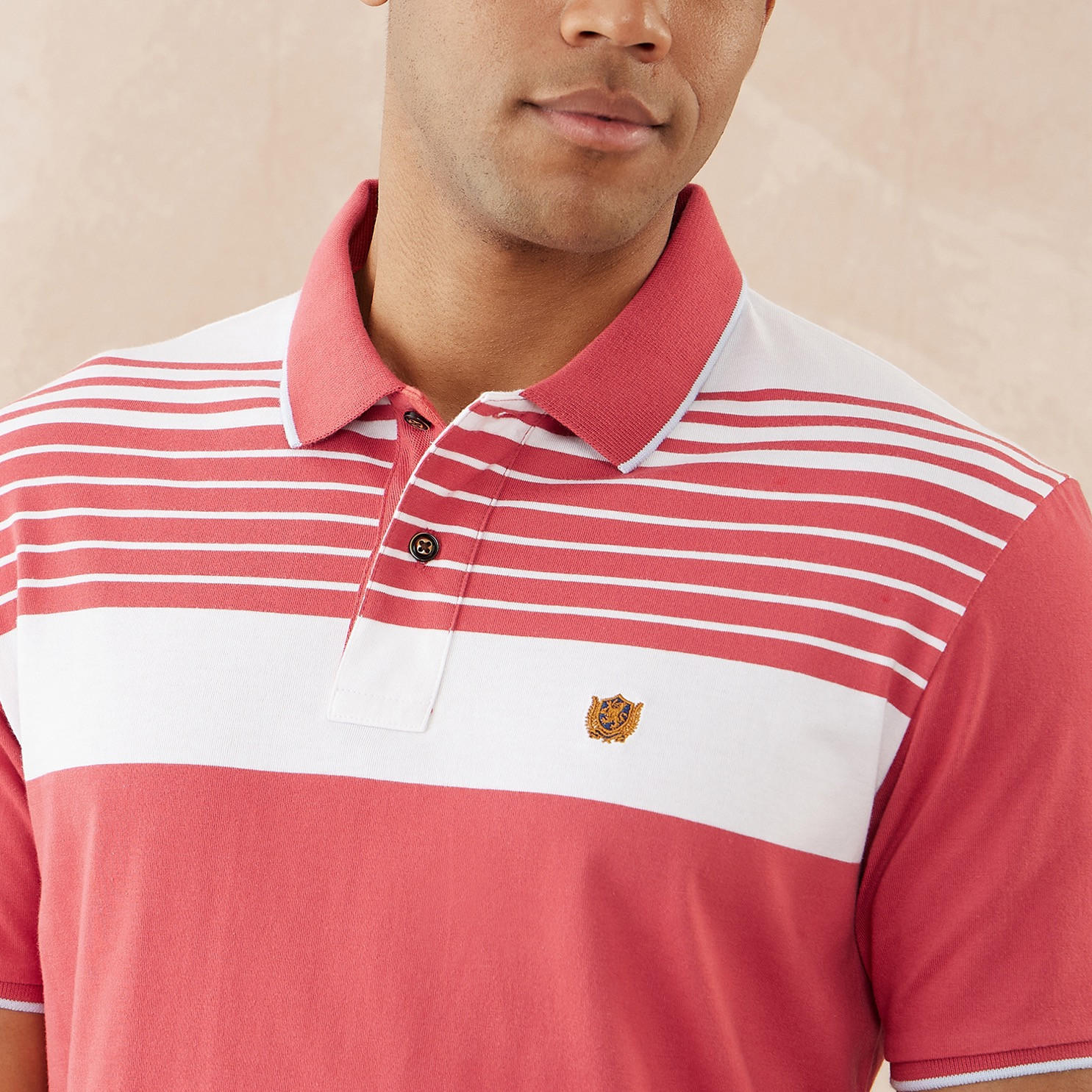 تيشيرت بولو مقلّم من فهرنهايت-men-clothing-tshirtsandpolos-polos-image-5