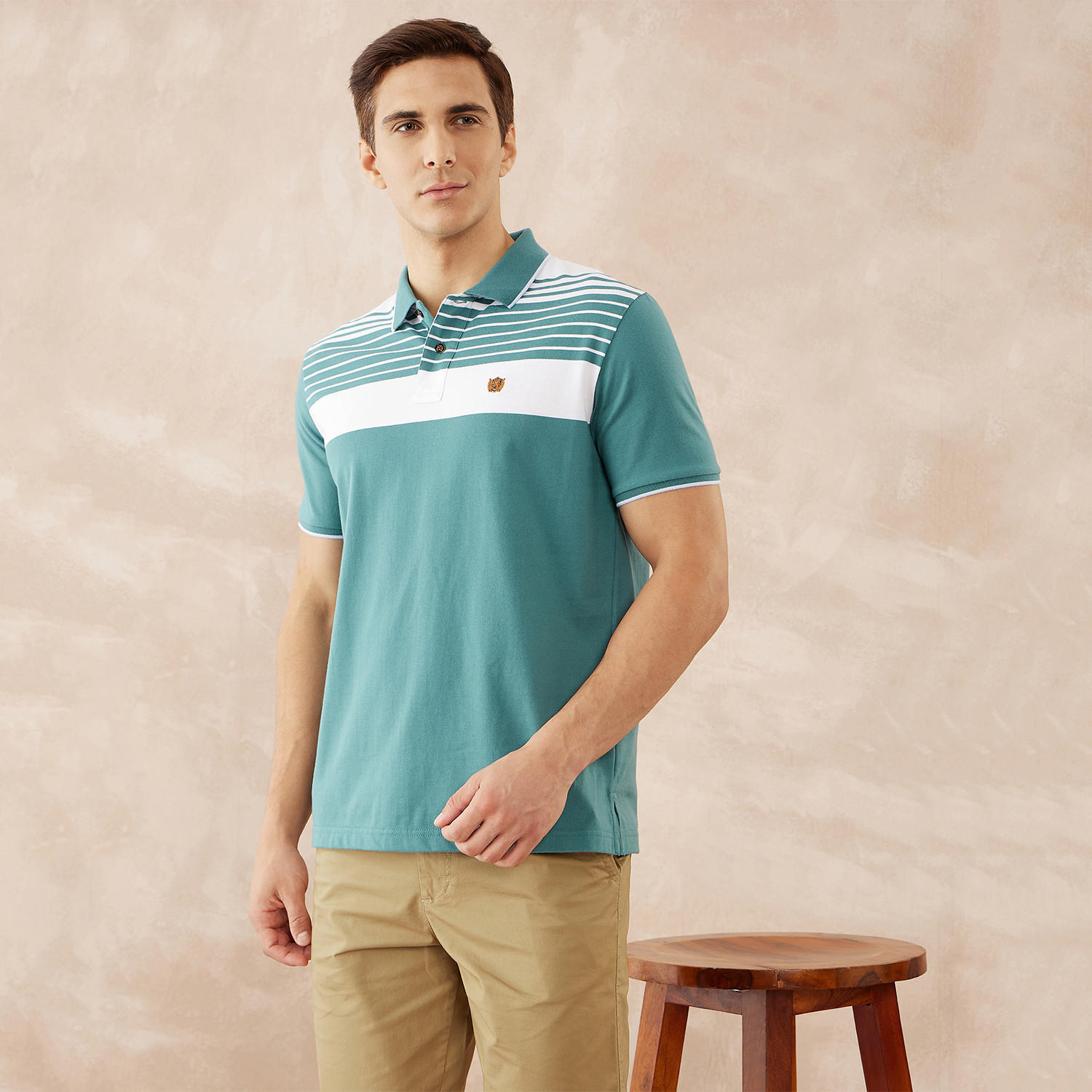 تيشيرت بولو مقلّم من فهرنهايت-men-clothing-tshirtsandpolos-polos-image-12